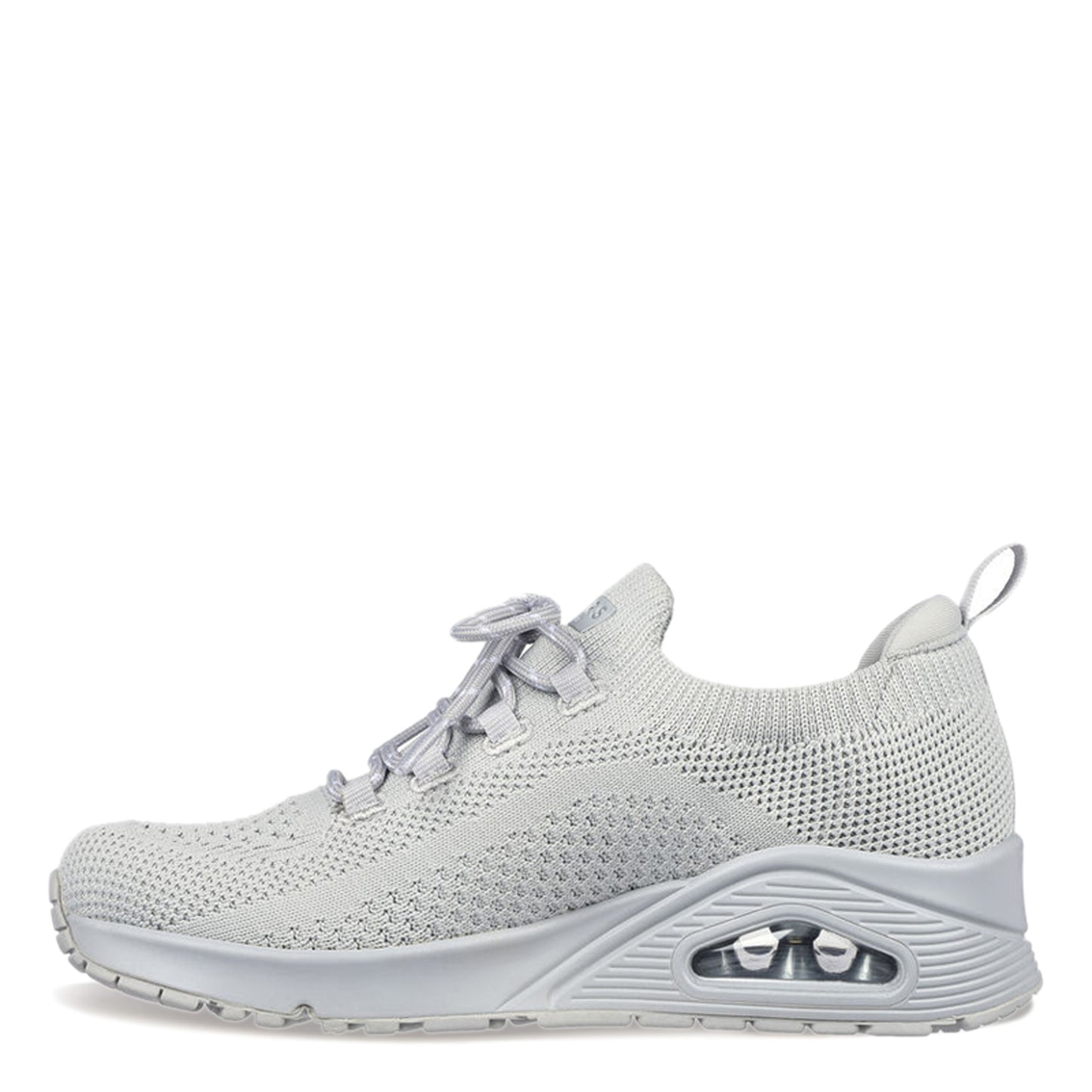 Peltz Shoes Women's Skechers Street Uno - Everywear Sneaker Grey 177102-GRY