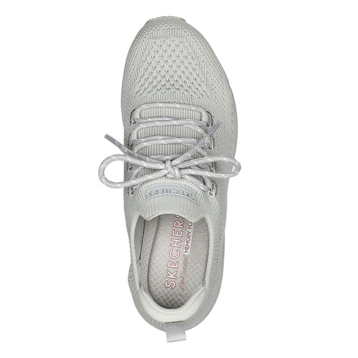 Peltz Shoes Women's Skechers Street Uno - Everywear Sneaker Grey 177102-GRY