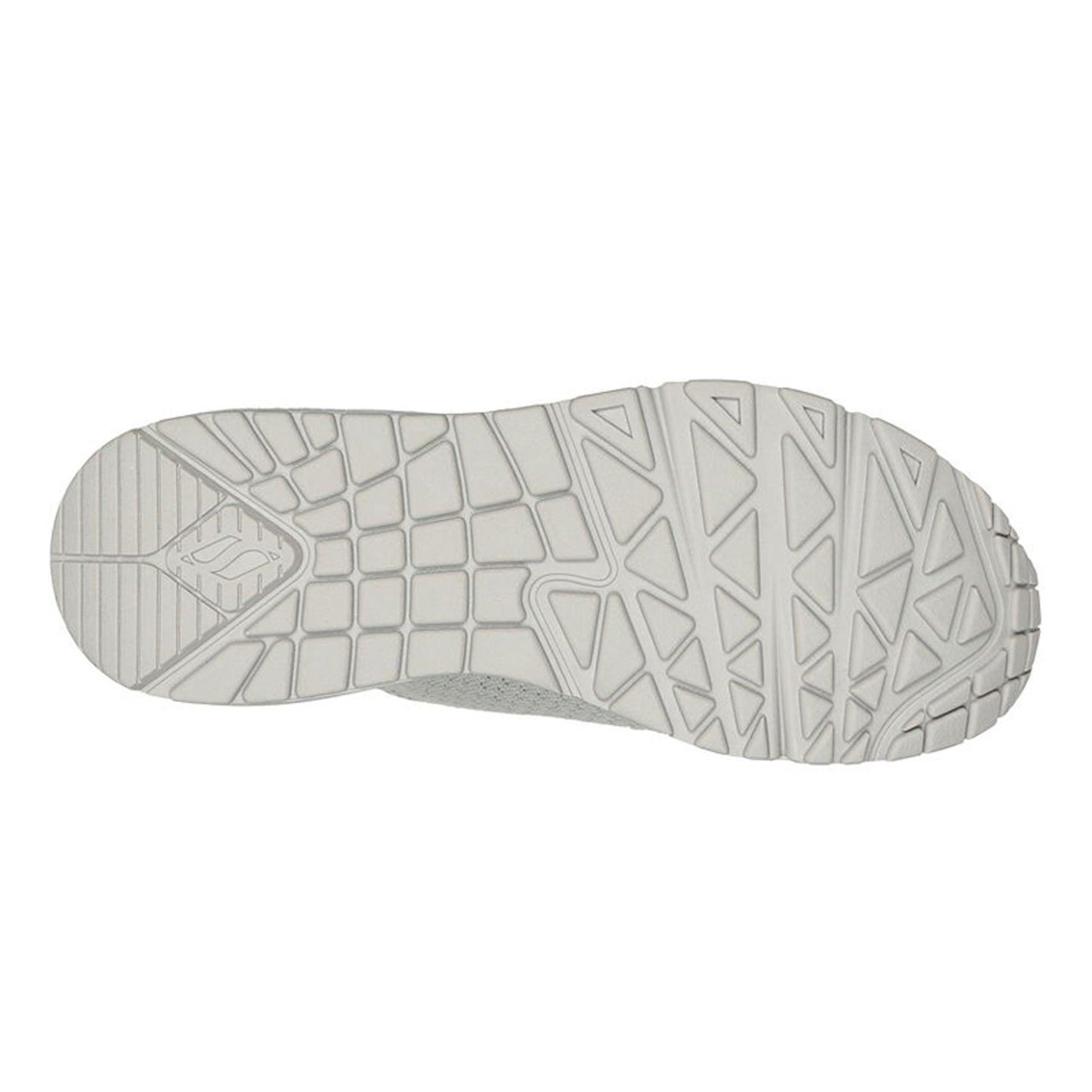 Peltz Shoes Women's Skechers Street Uno - Everywear Sneaker Grey 177102-GRY