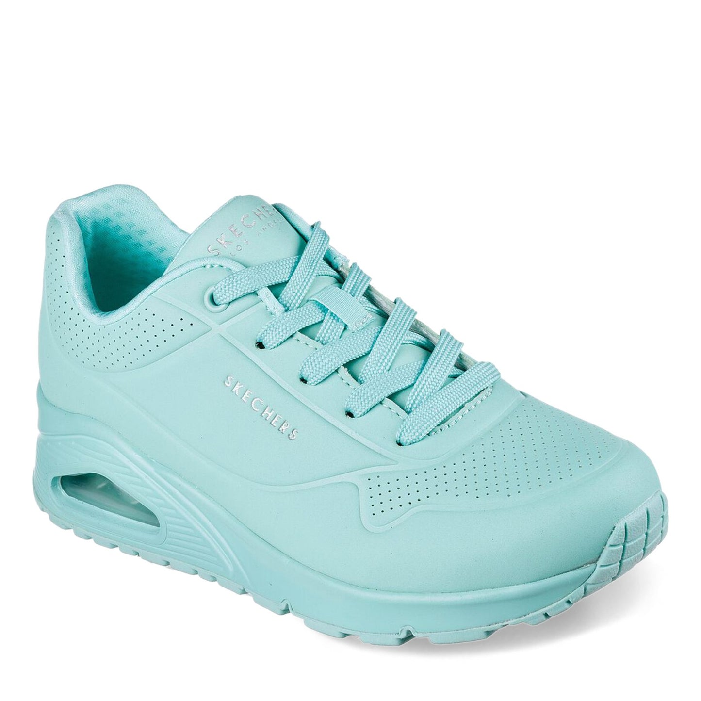 Peltz Shoes Women's Skechers Street Uno - Bright Air Sneaker Mint 177125-MNT