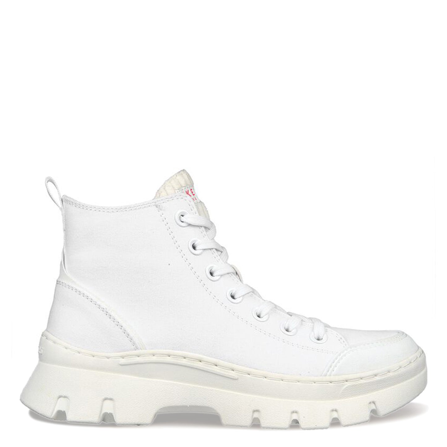 Peltz Shoes Women's Skechers Street Roadies Surge - Rompers Boot White 177260-WHT