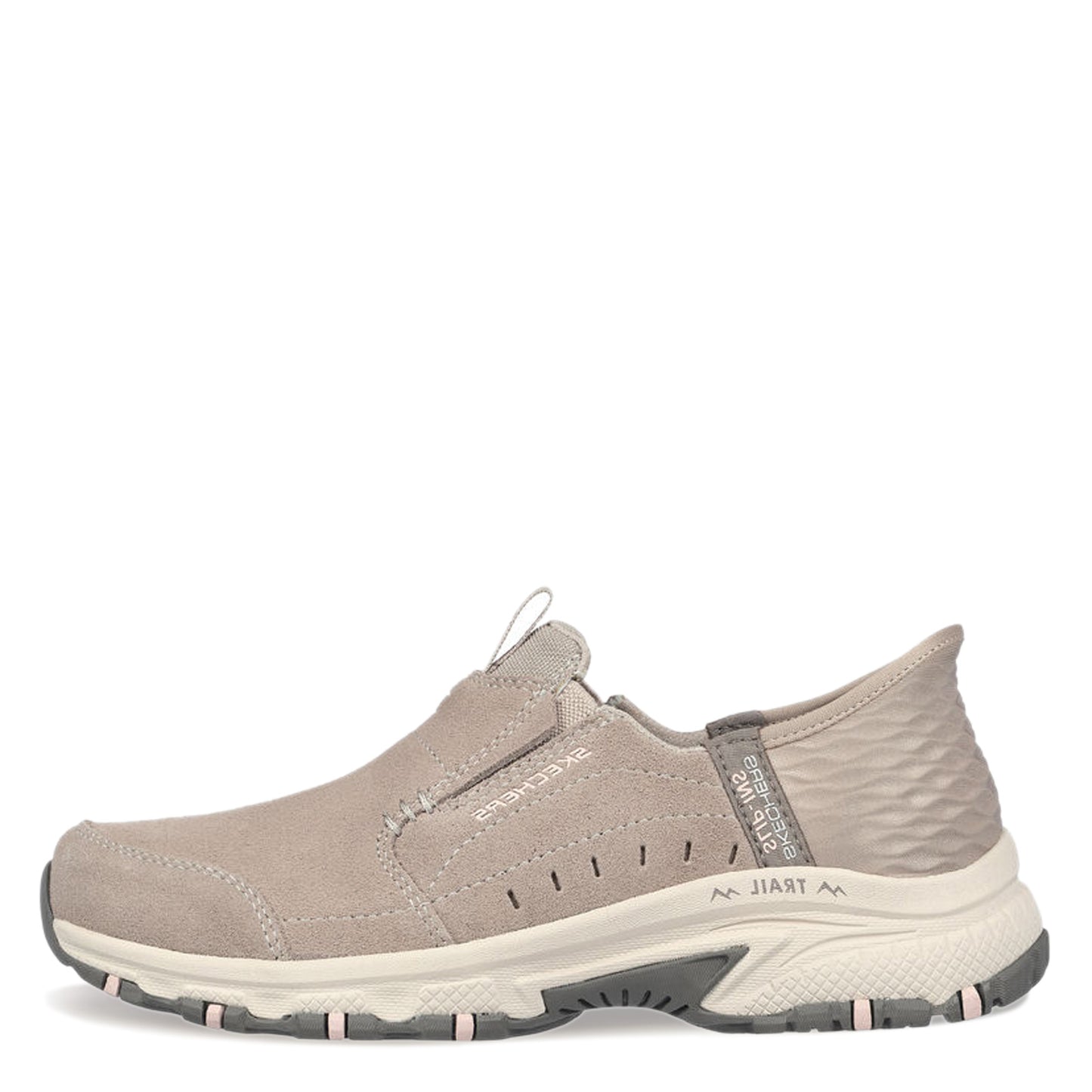 Peltz Shoes Women's Skechers Slip-ins: Hillcrest - Sunapee Sneaker TAUPE 180016-TPE