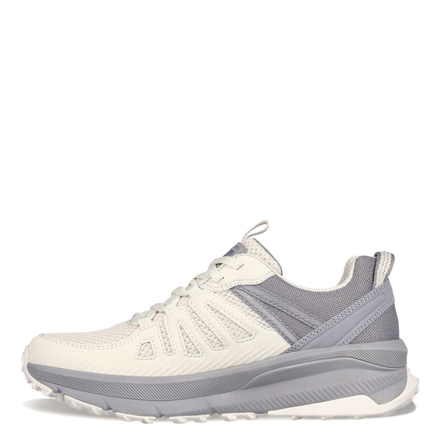 Peltz Shoes Women's Skechers Switch Back – Cascades Hiking Sneaker NATURAL GREY 180162-NTGY
