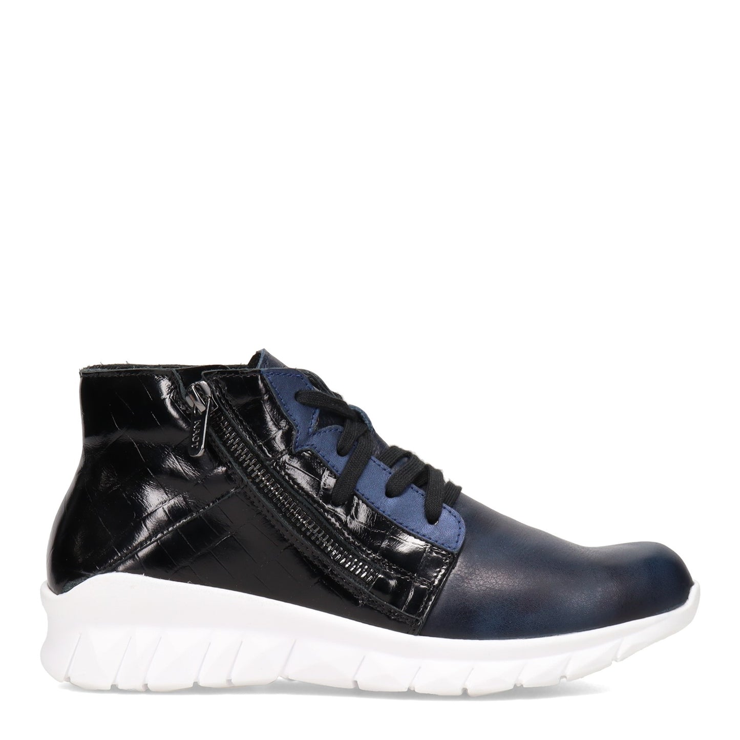 Peltz Shoes Women's Naot Polaris Sneaker Soft Ink/Black 18022-PEW