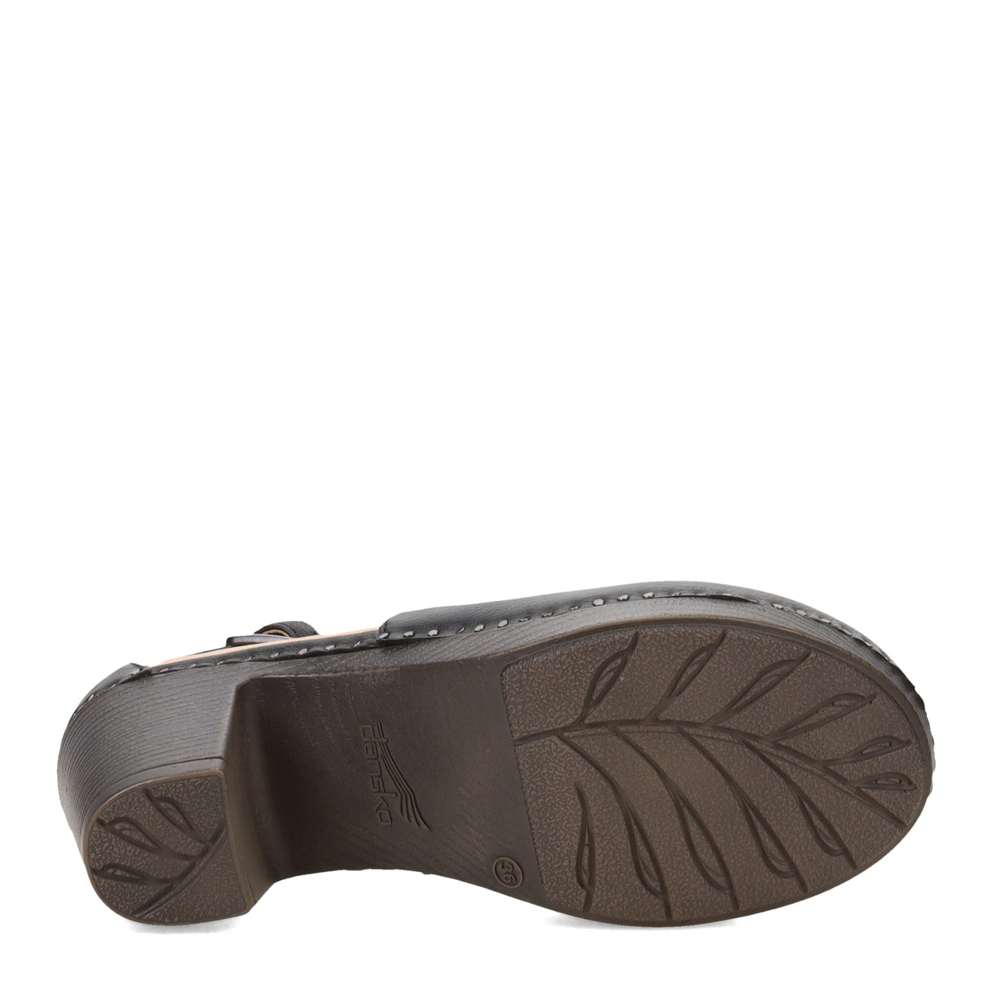 Peltz Shoes Women's Dansko Sassy Clog Black 1831-029400