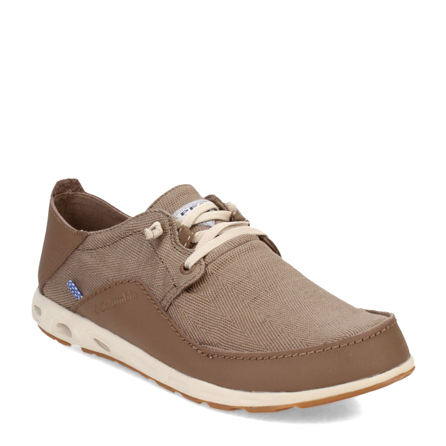 Peltz Shoes Men's Columbia Bahama Vent Loco Relaxed Fishing Shoe - Wide Width Truffle 1889602-211