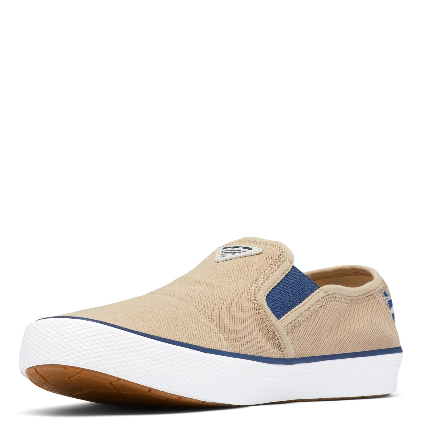 Peltz Shoes Men's Columbia Slack Tide Slip-On PFG Sneaker TAN 1939951-217