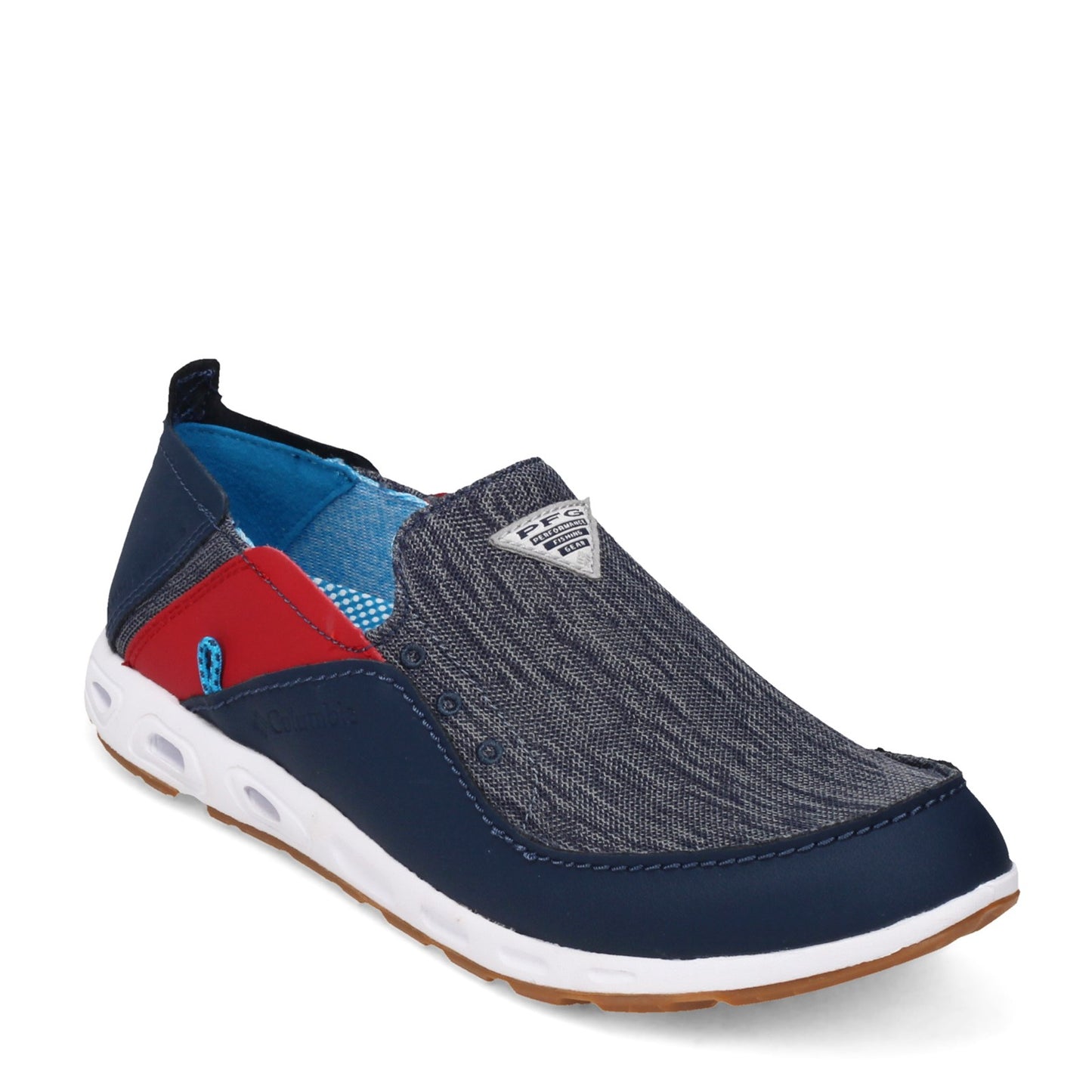 Peltz Shoes Men's Columbia Bahama Vent Hightide PFG Slip-On - Wide Width MERCURY 1940042-408