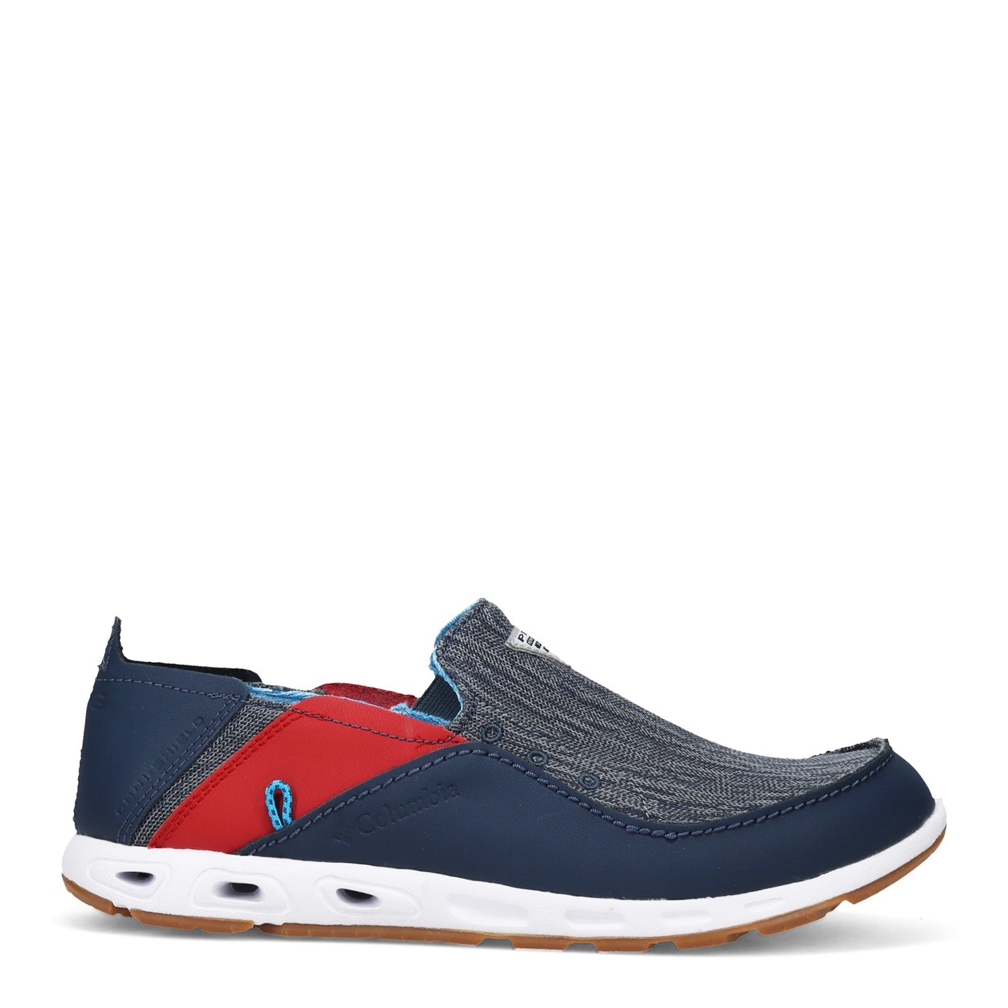 Peltz Shoes Men's Columbia Bahama Vent Hightide PFG Slip-On - Wide Width MERCURY 1940042-408