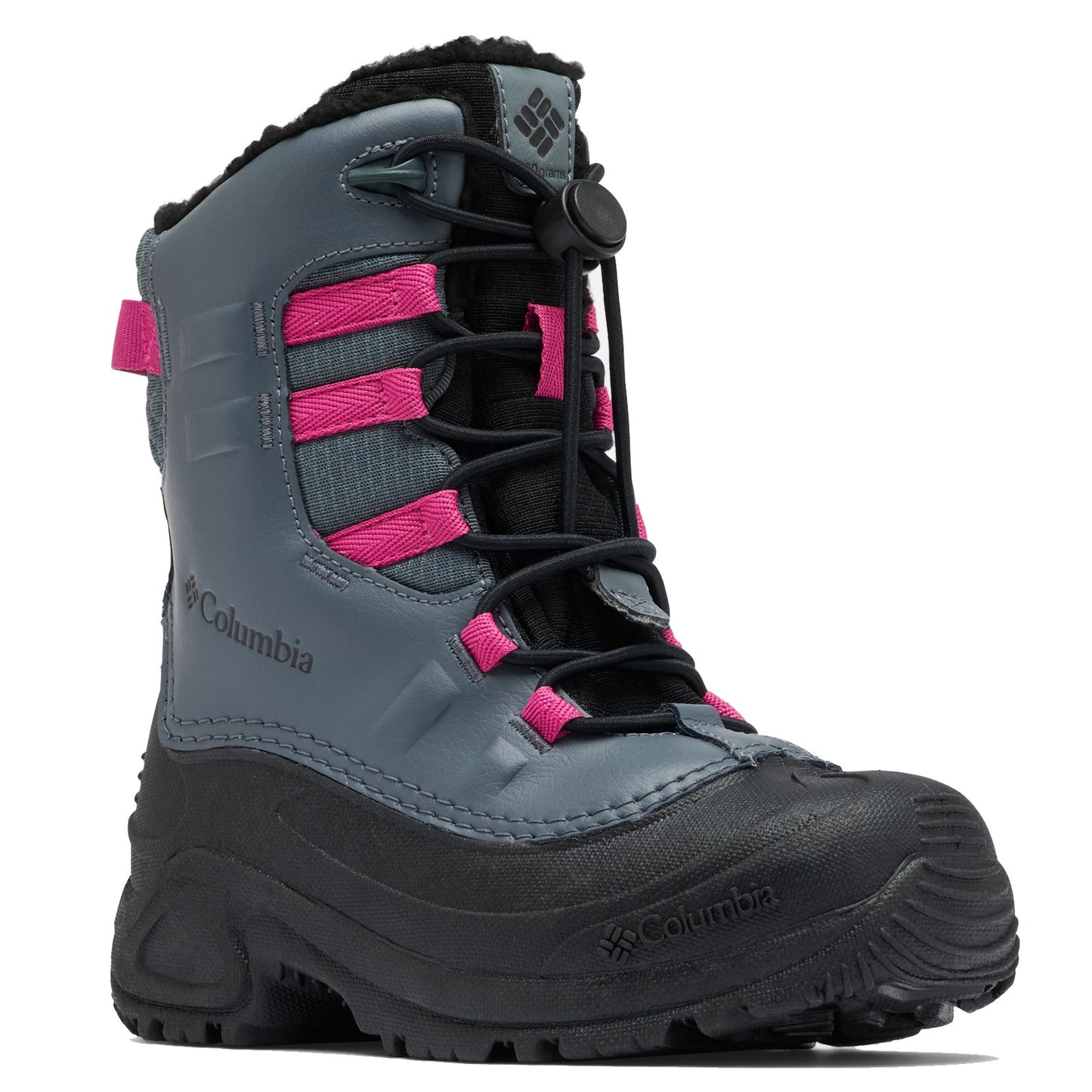 Peltz Shoes Kid's Columbia Bugaboot Celsius Boot - Little Kid & Big Kid GREY PINK 1945701-054