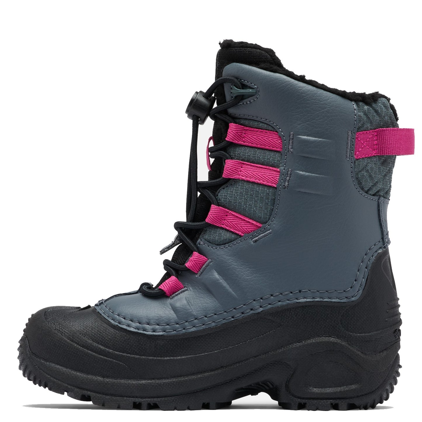 Peltz Shoes Kid's Columbia Bugaboot Celsius Boot - Little Kid & Big Kid GREY PINK 1945701-054