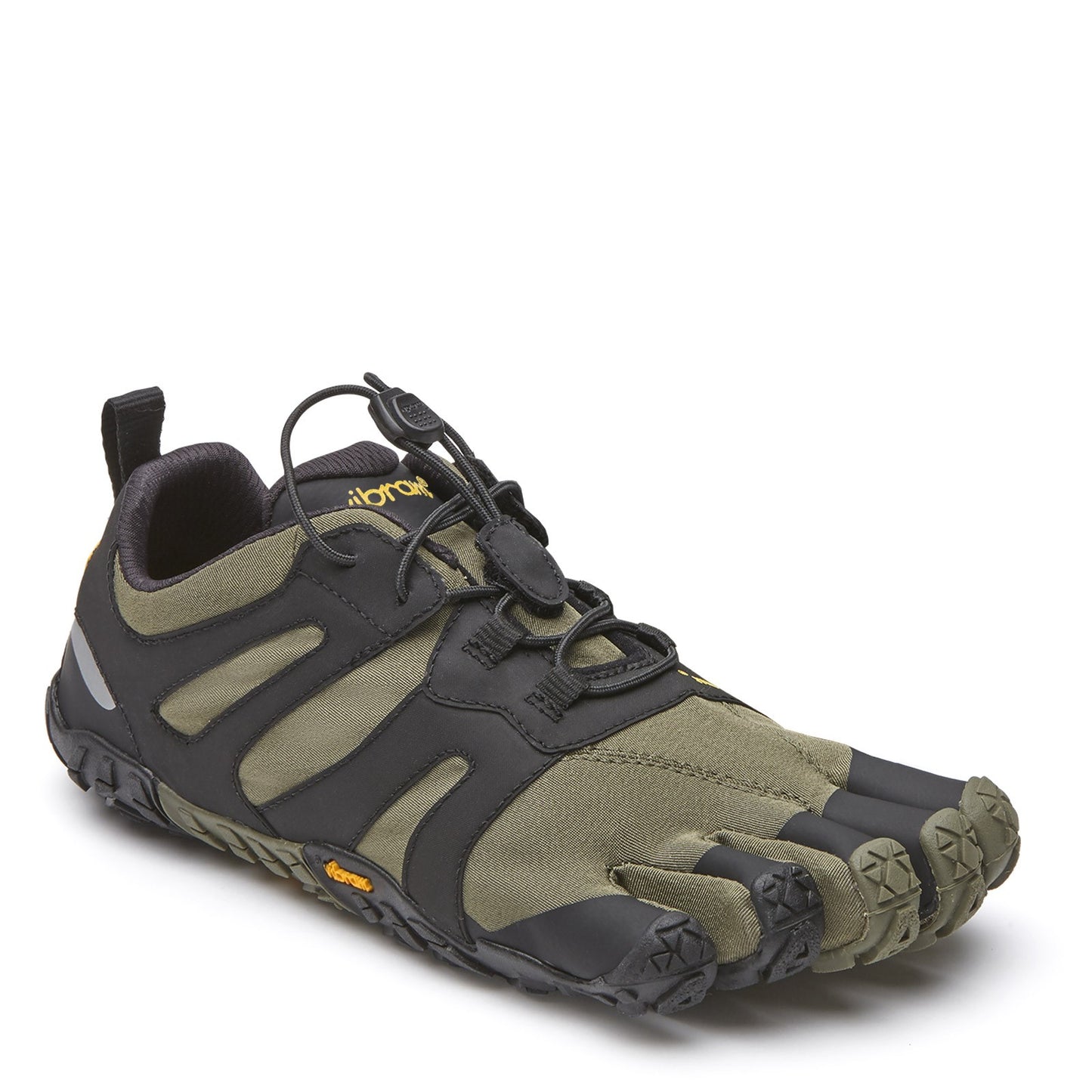 Peltz Shoes Men's Vibram FiveFingers V-Trail 2.0 Running Shoe KHAKI 19M7602