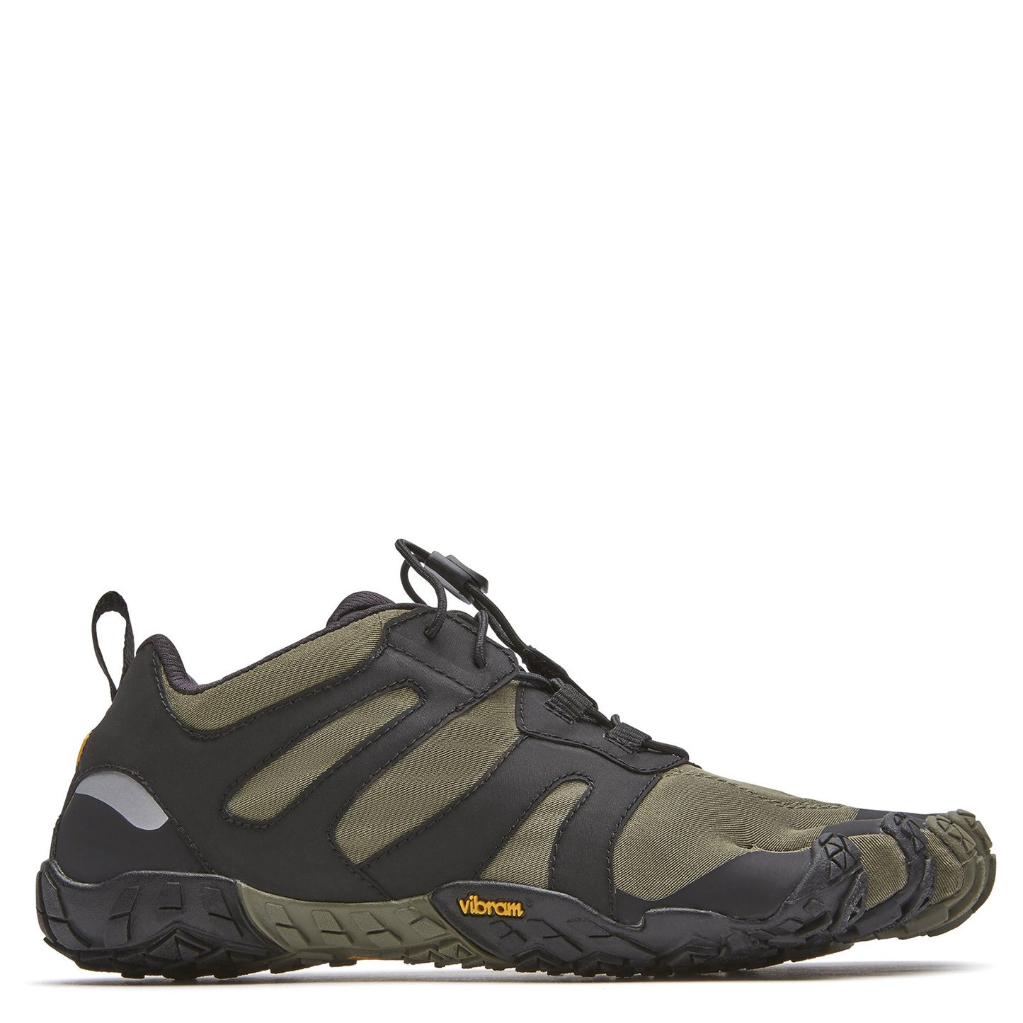 Peltz Shoes Men's Vibram FiveFingers V-Trail 2.0 Running Shoe KHAKI 19M7602