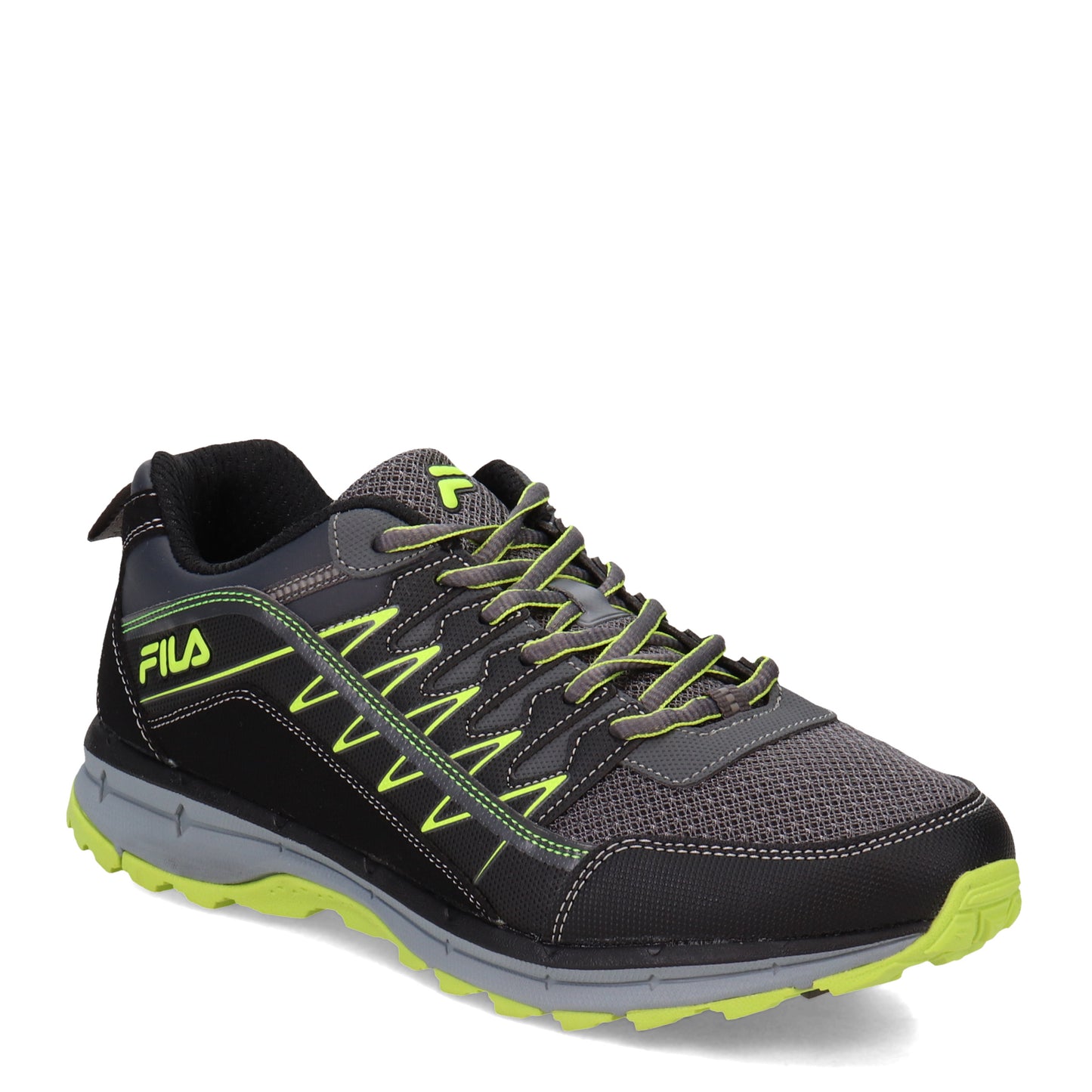 Peltz Shoes Men's Fila Evergrand TR 21.5 Trail Running Shoe DARK SHADOW 1JM01574-056