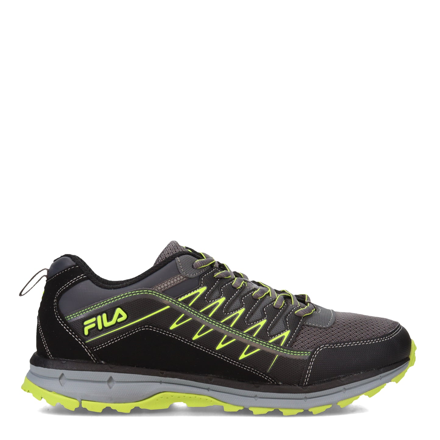 Peltz Shoes Men's Fila Evergrand TR 21.5 Trail Running Shoe DARK SHADOW 1JM01574-056