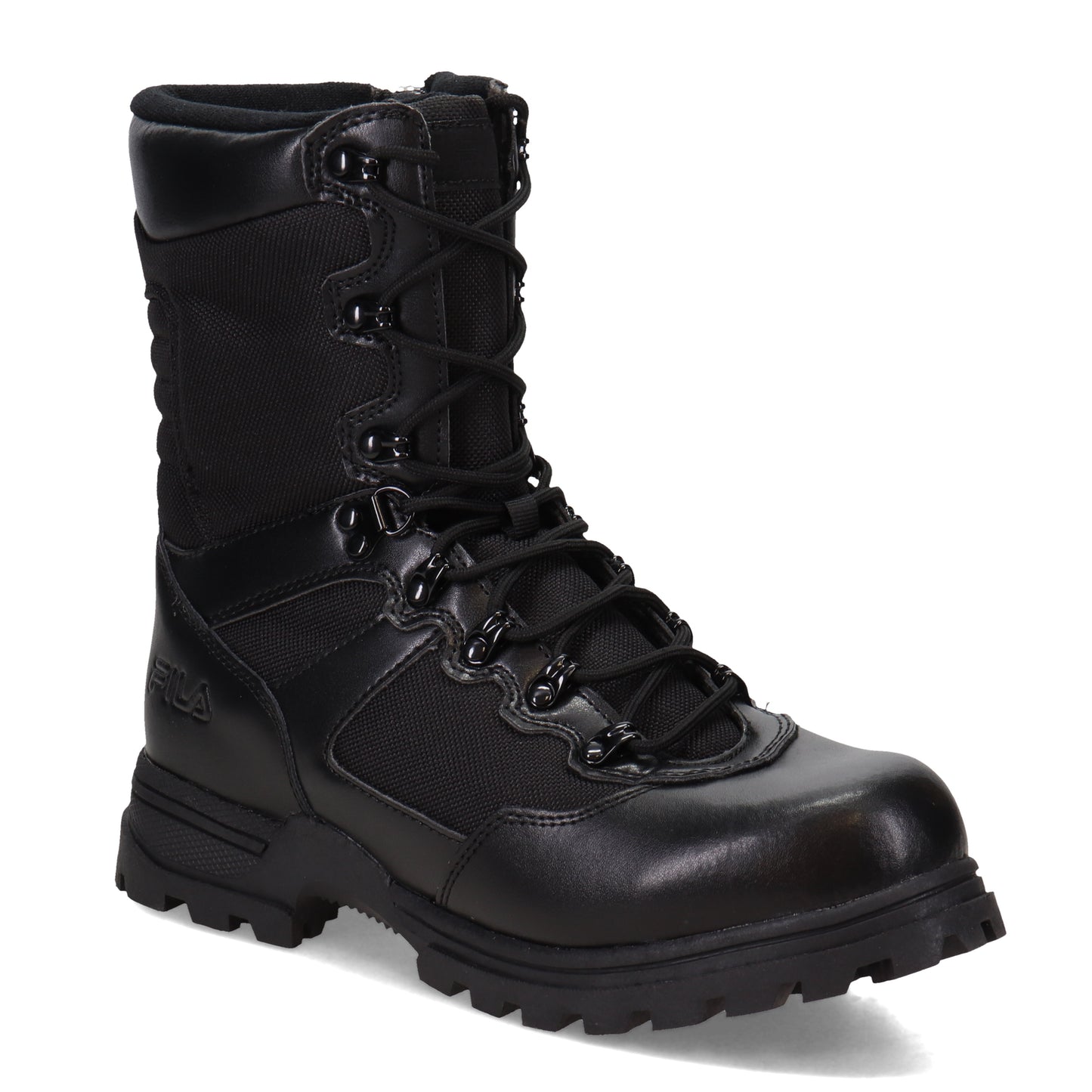 Peltz Shoes Men's Fila Stormer Tactical Work Boot BLACK 1LM00117-001
