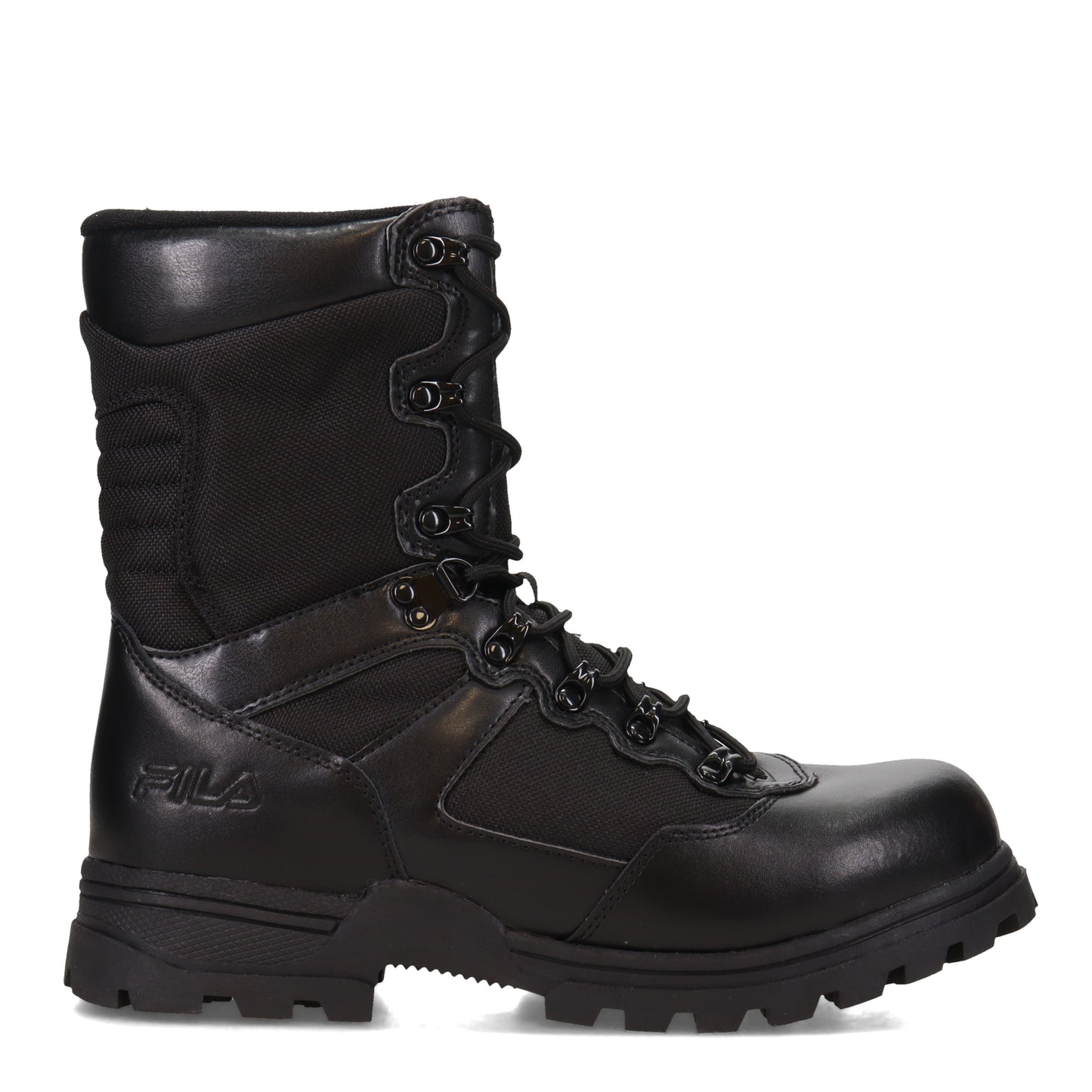 Peltz Shoes Men's Fila Stormer Tactical Work Boot BLACK 1LM00117-001