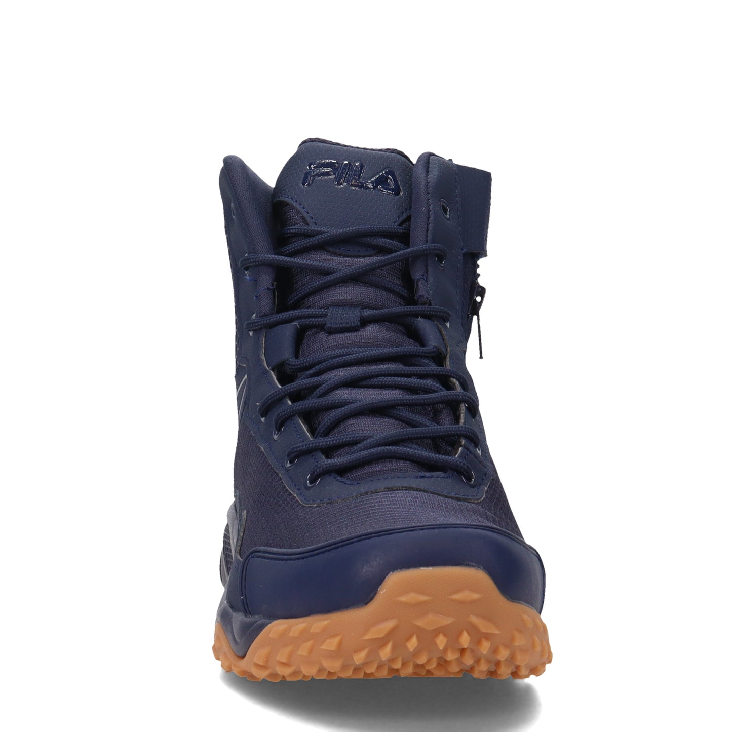Peltz Shoes Men's Fila Chastizer Work Boot NAVY 1LM00358-466