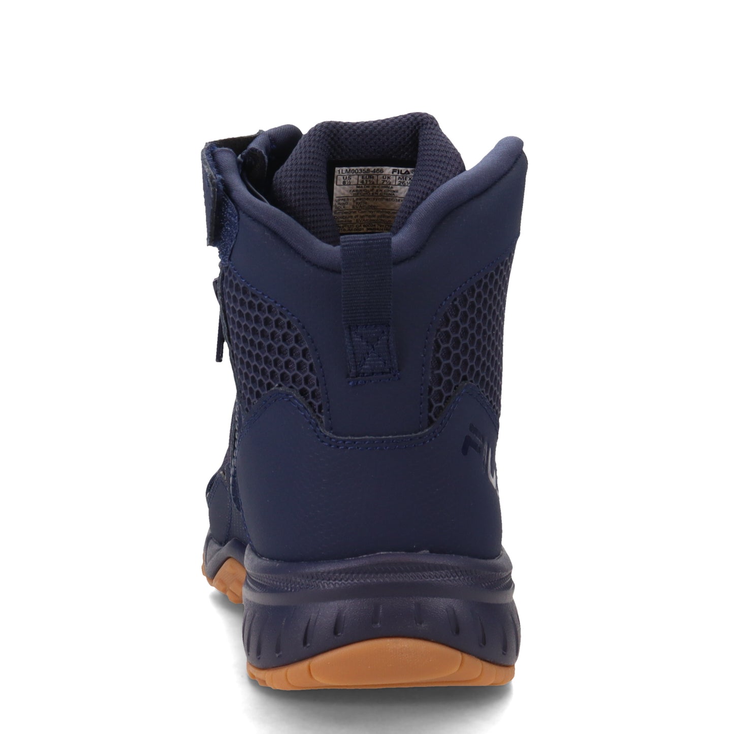 Peltz Shoes Men's Fila Chastizer Work Boot NAVY 1LM00358-466