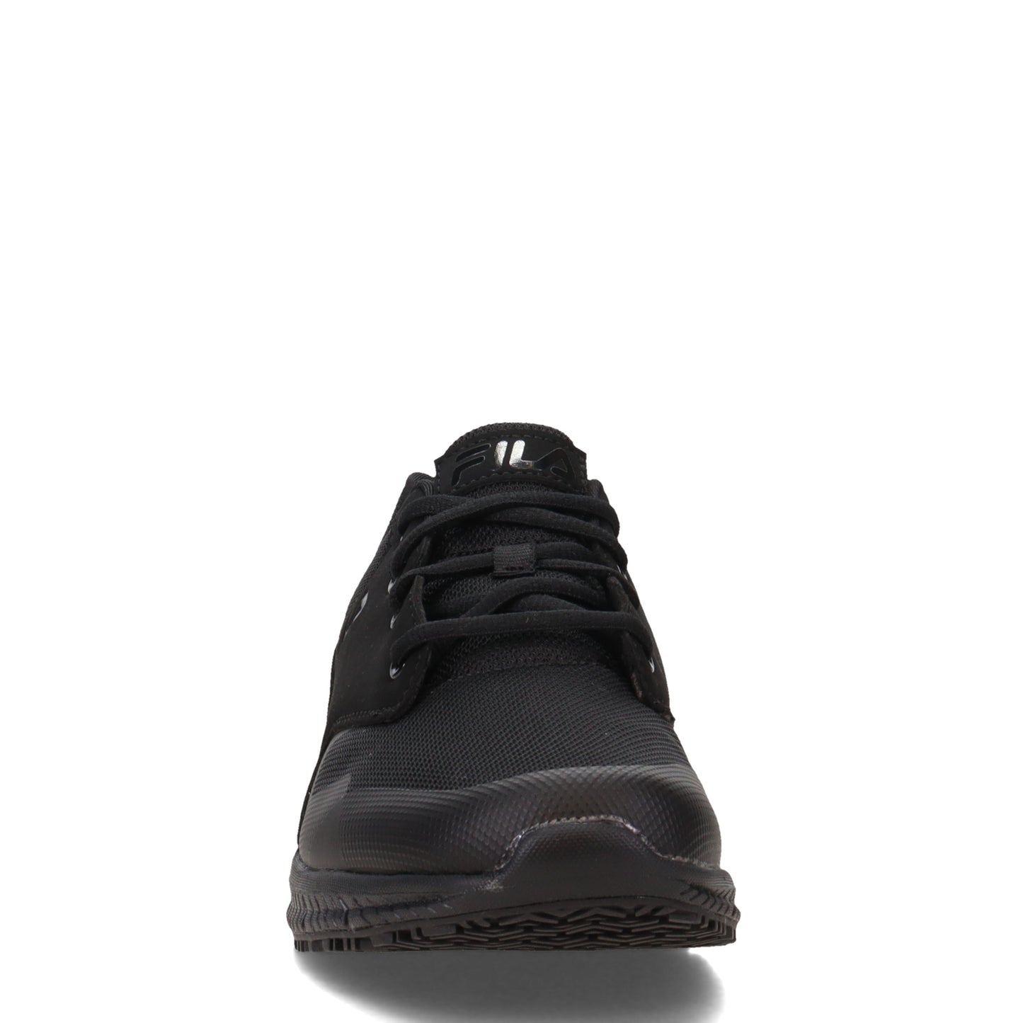 Peltz Shoes Men's Fila Memory Layers EVO SR Work Shoe - WIde Width BLACK 1LW00353-001