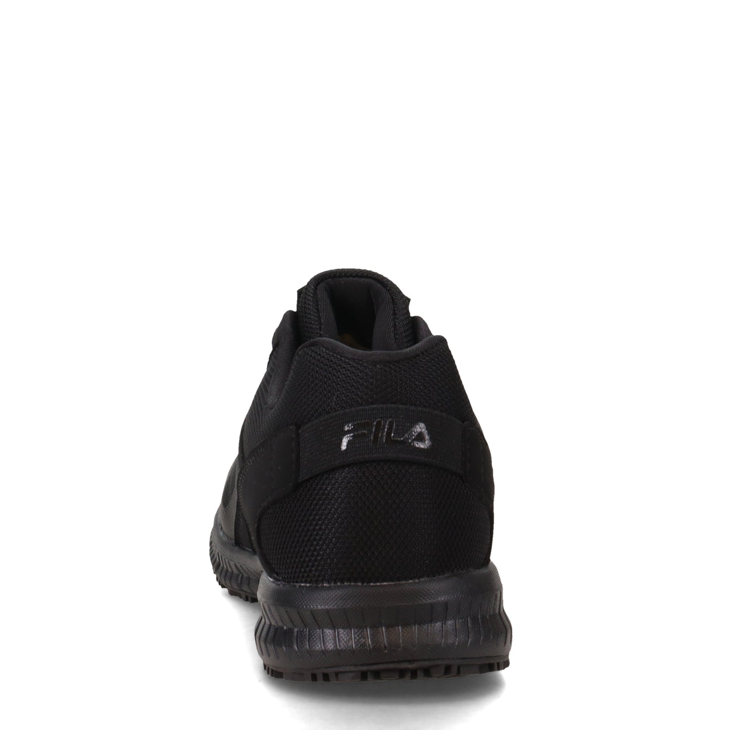 Peltz Shoes Men's Fila Memory Layers EVO SR Work Shoe - WIde Width BLACK 1LW00353-001