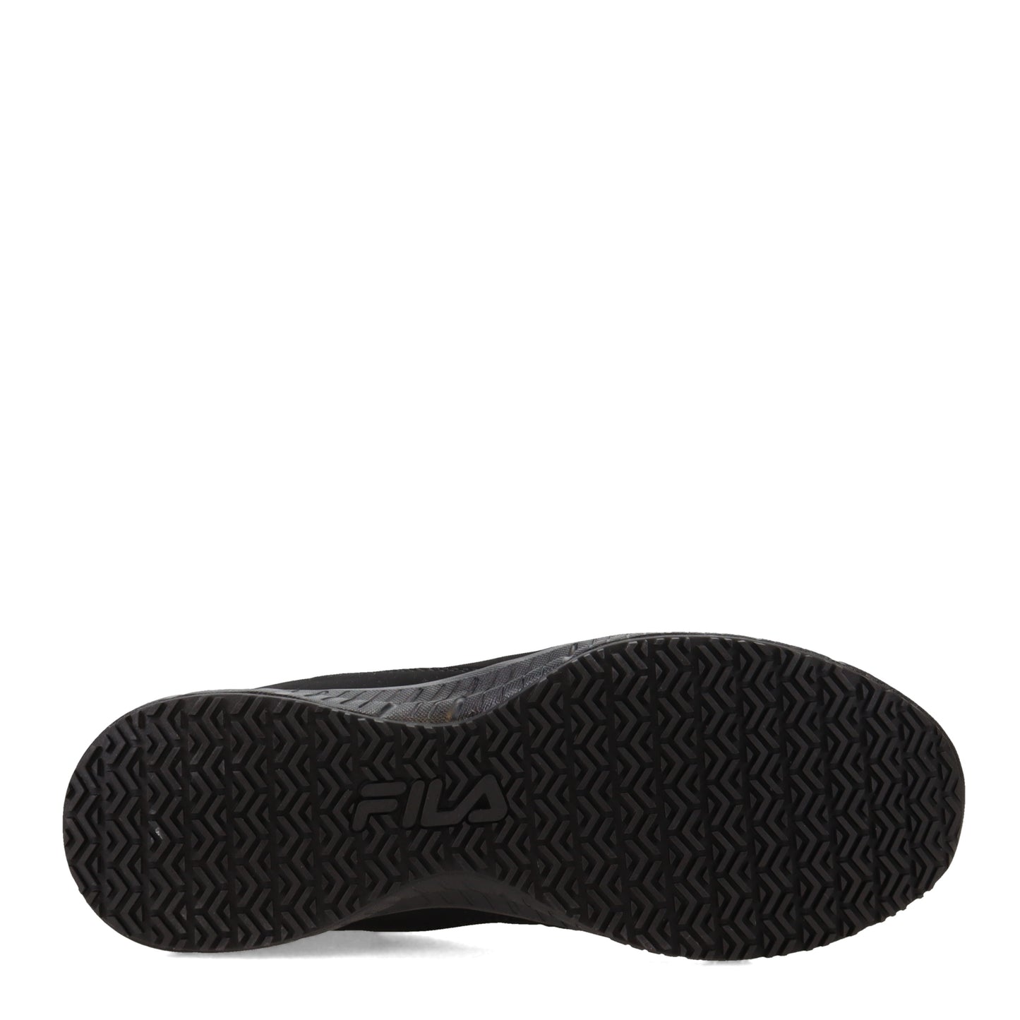 Peltz Shoes Men's Fila Memory Layers EVO SR Work Shoe - WIde Width BLACK 1LW00353-001