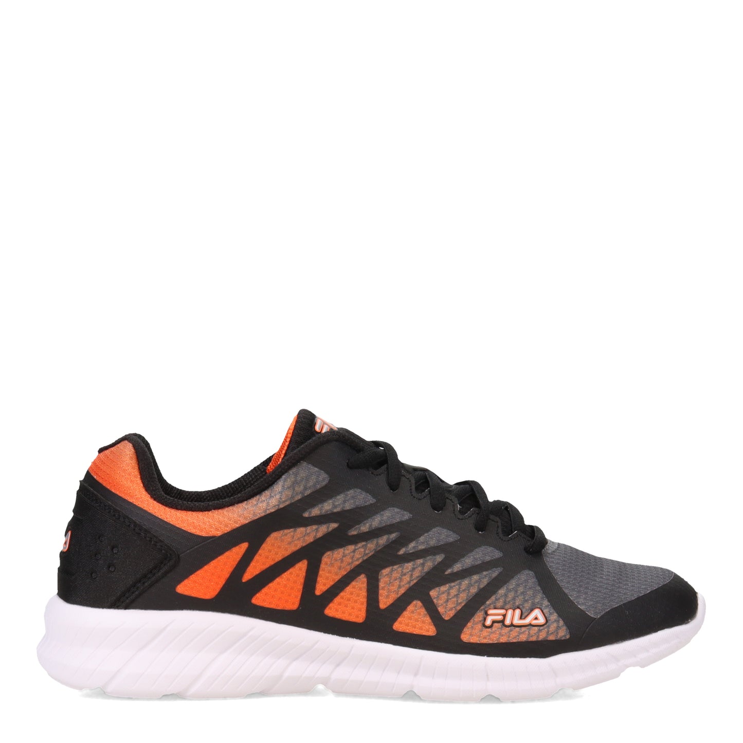 Peltz Shoes Men's Fila Memory Fantom 6 Trail Running Shoe BLACK 1RM01628-006