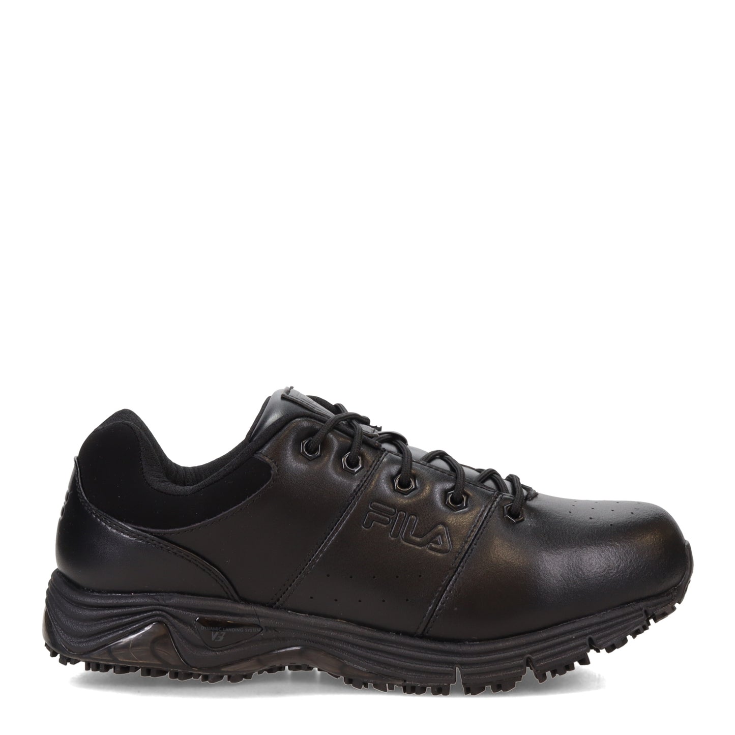 Peltz Shoes Men's Fila Memory Breach SR ST Shoes BLACK 1SH40239-001