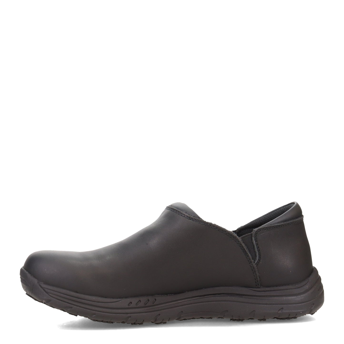 Peltz Shoes Men's Skechers Ostego Eckington WP Work Shoe Black 200012-BLK
