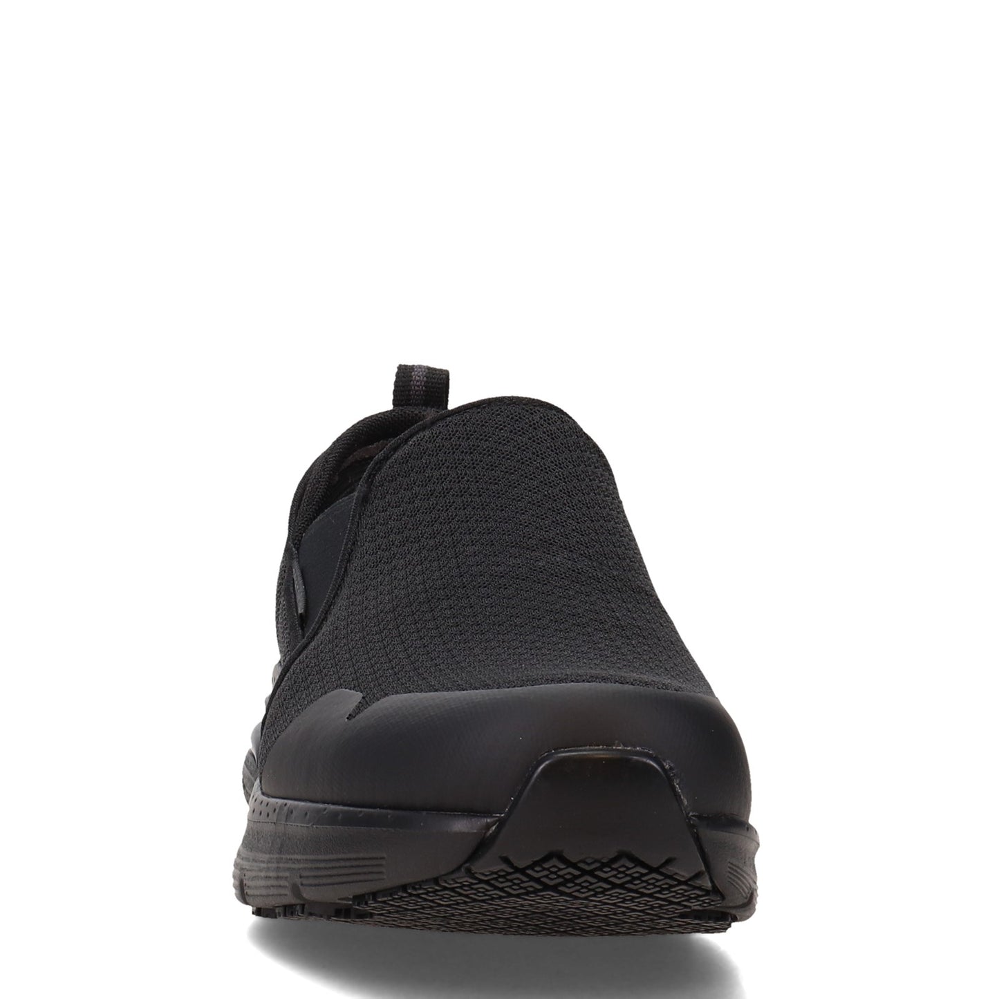 Peltz Shoes Men's Skechers Arch Fit SR - Tineid Work Shoe - Wide Width BLACK 200026W-BLK