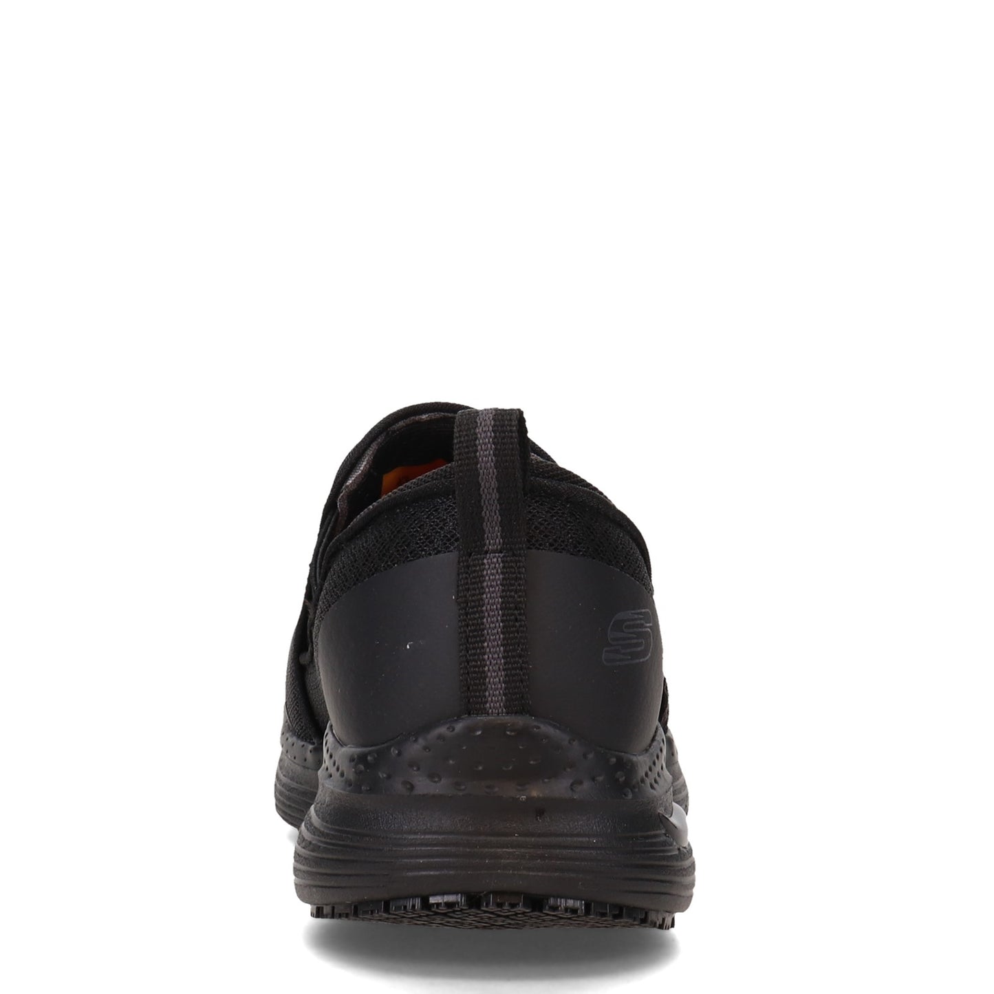 Peltz Shoes Men's Skechers Arch Fit SR - Tineid Work Shoe - Wide Width BLACK 200026W-BLK
