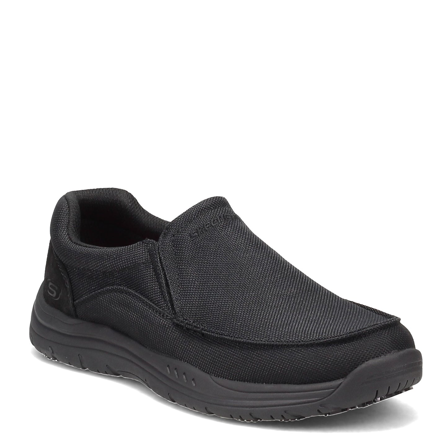 Peltz Shoes Men's Skechers Otsego - Kanvie SR Slip-On BLACK 200068-BLK