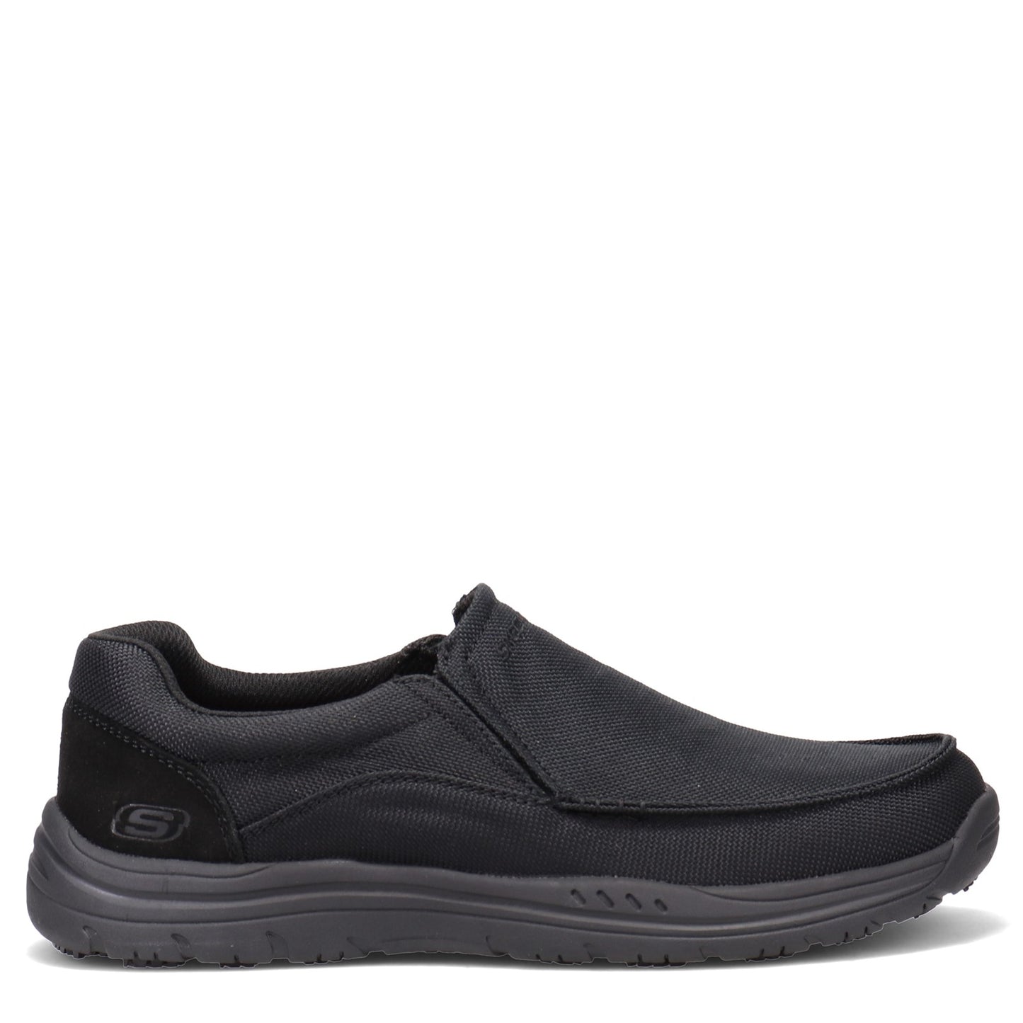 Peltz Shoes Men's Skechers Otsego - Kanvie SR Slip-On BLACK 200068-BLK