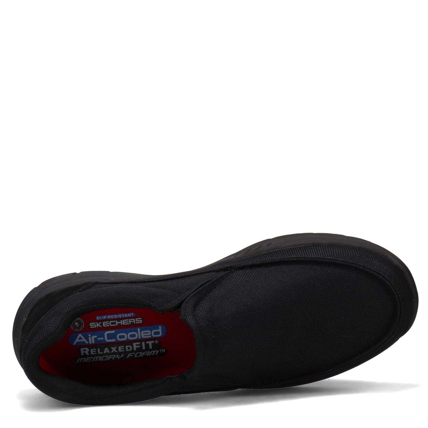 Peltz Shoes Men's Skechers Otsego - Kanvie SR Slip-On BLACK 200068-BLK