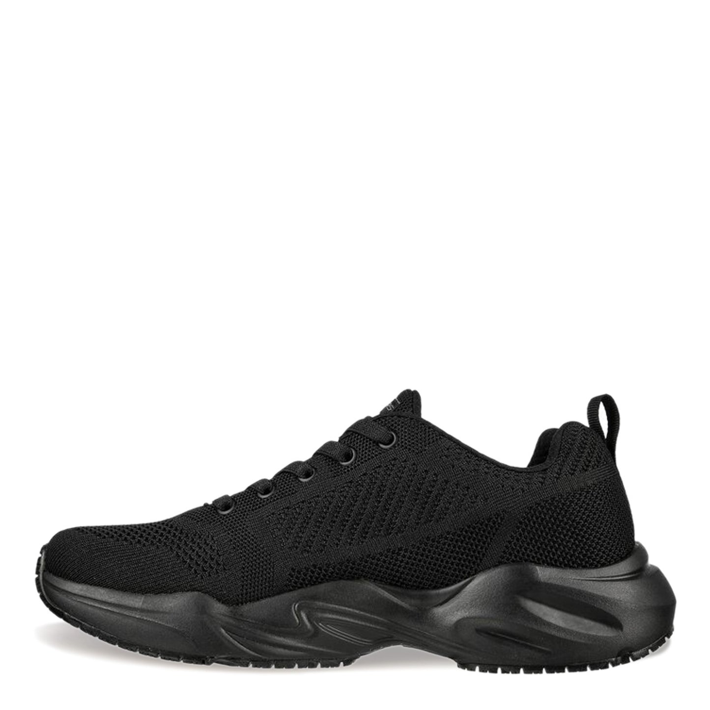 Peltz Shoes Men's Skechers Work Stamina Airy SR Work Shoe BLACK 200117-BBK