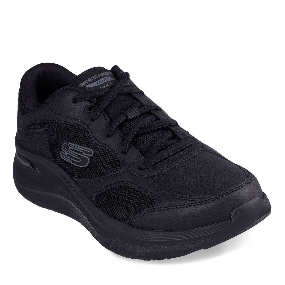 SKECHERS HERITAGE Limited Edition ブラック Amazon.com: Skechers Work Leo, Arch Fit, Men's, Black, Soft