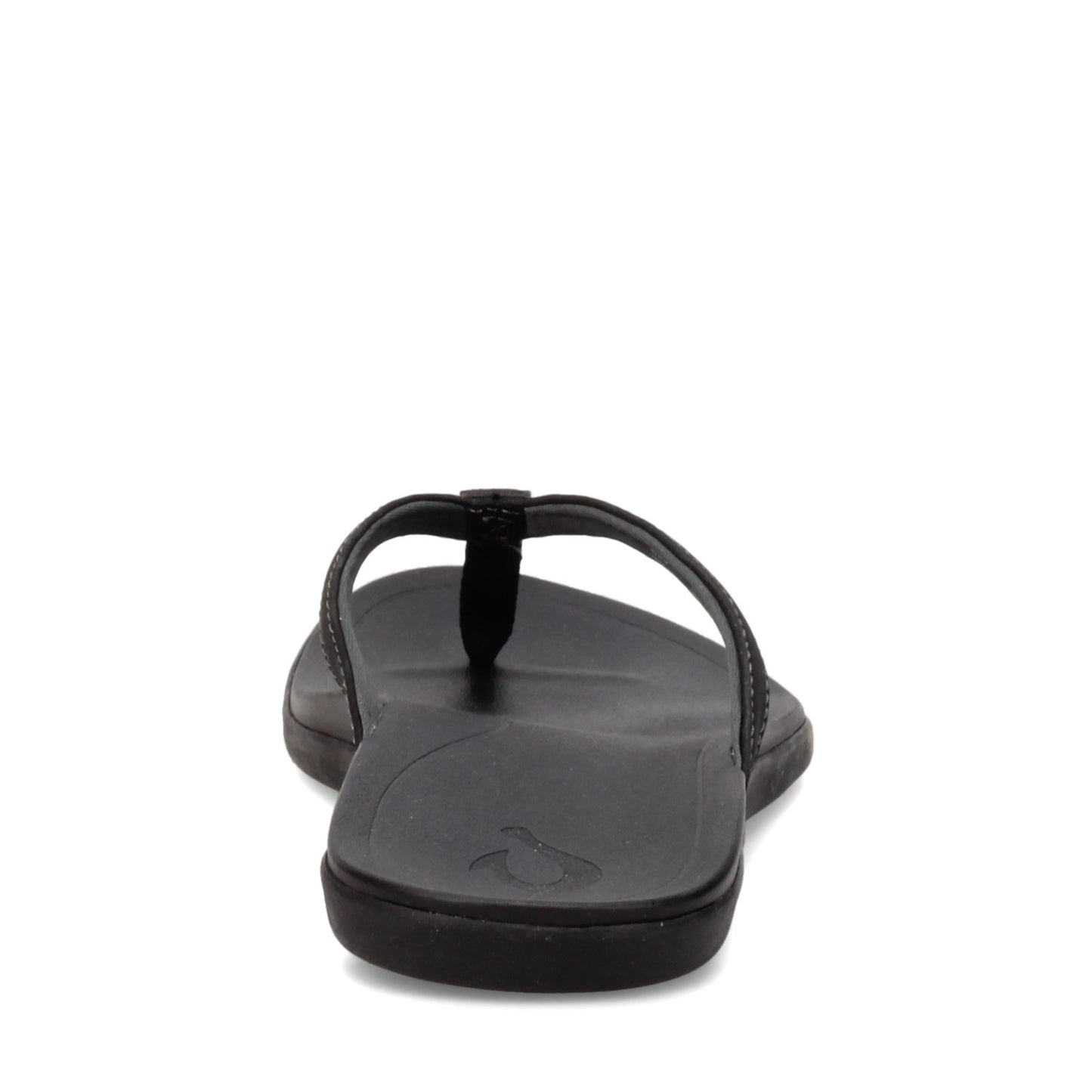 Peltz Shoes Women's OluKai Ho'opio Thong Sandal ONYX 20294-OXOX