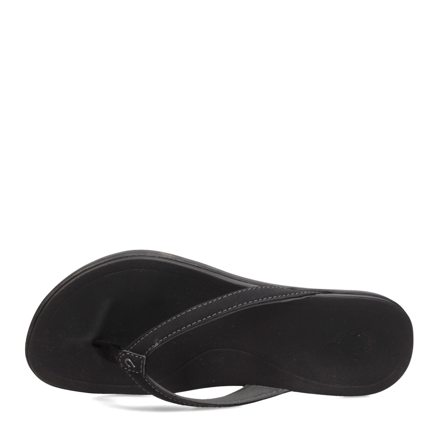 Peltz Shoes Women's OluKai Ho'opio Thong Sandal ONYX 20294-OXOX