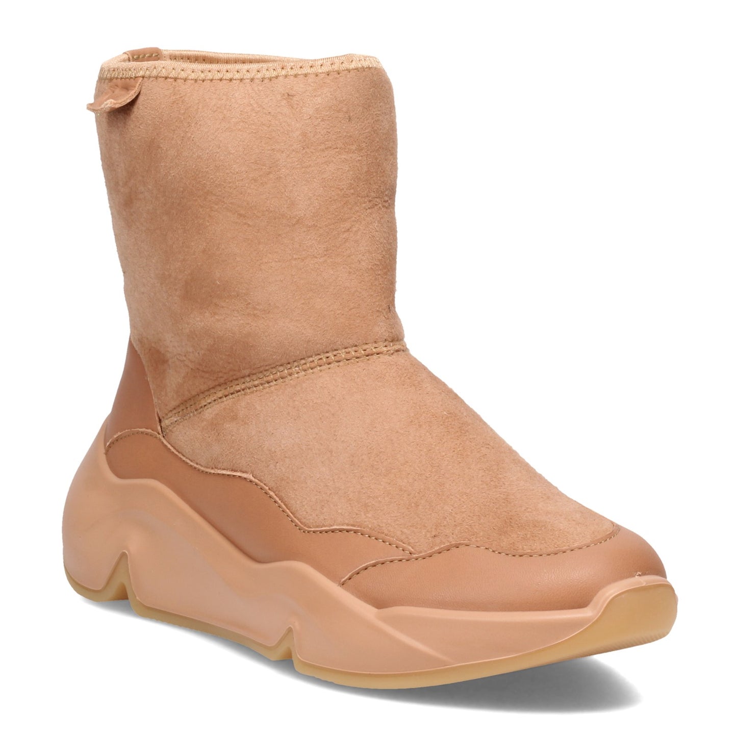 Peltz Shoes Women's Ecco Chunky Sneaker Hygge Boot TOFFEE 203203-60220