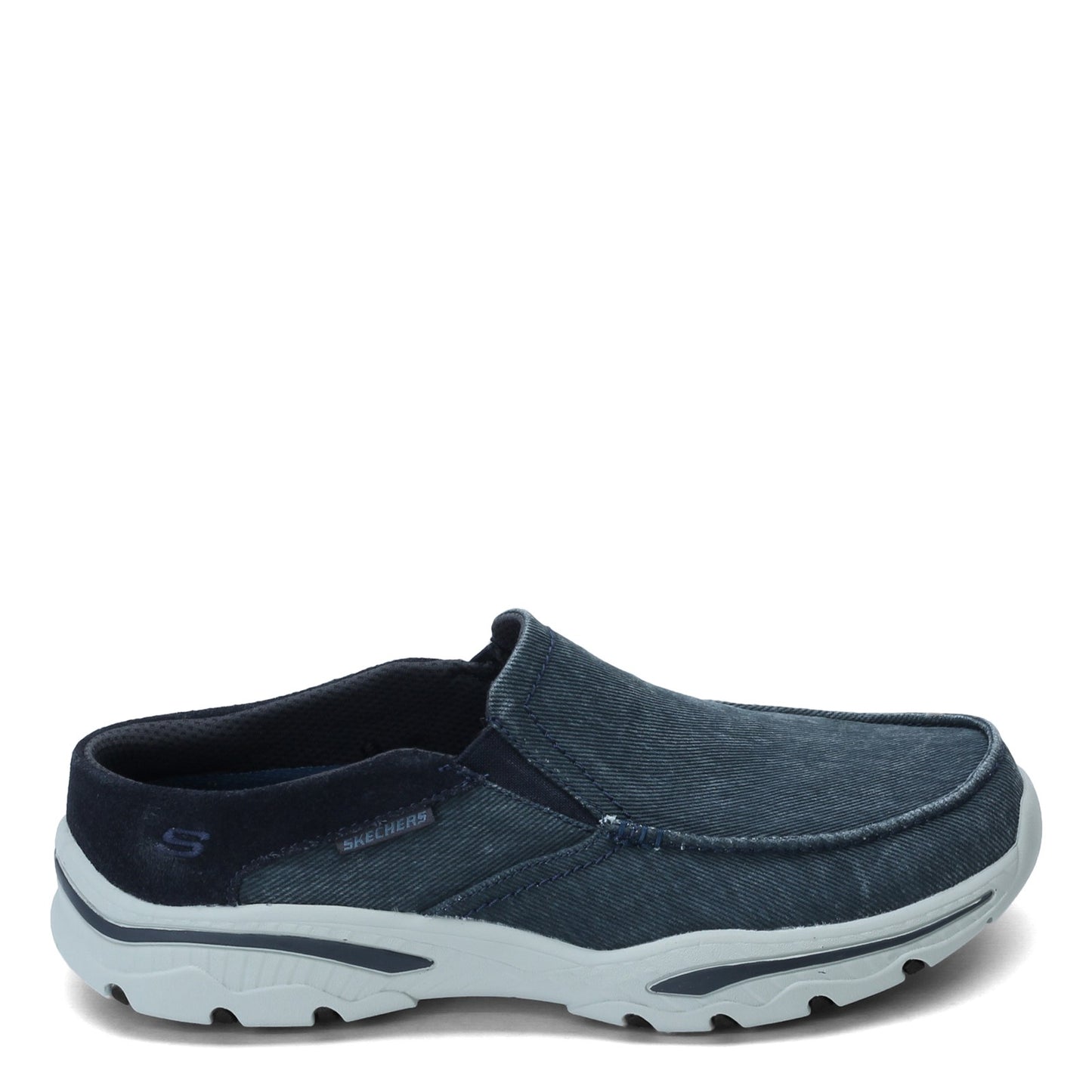 Peltz Shoes Men's Skechers Creston - Backlot Clog NAVY 204017-NVY