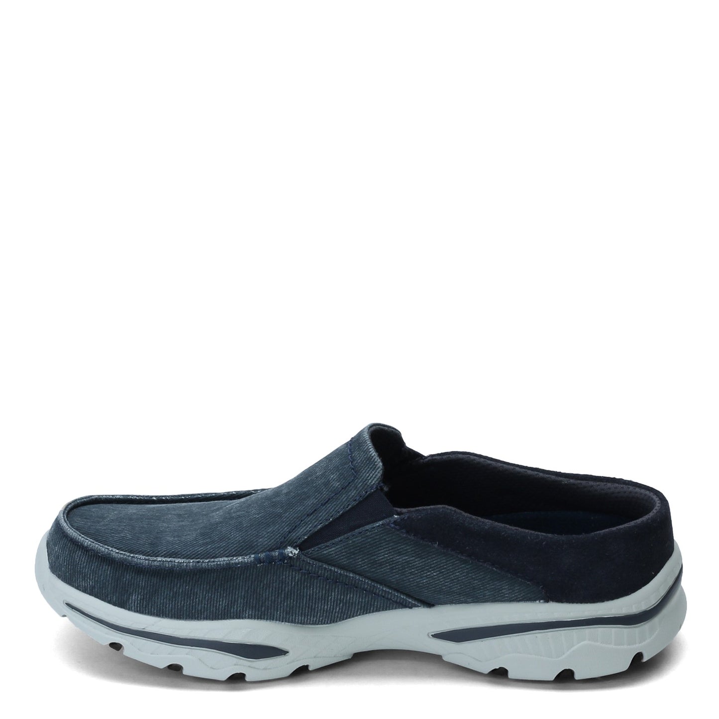 Peltz Shoes Men's Skechers Creston - Backlot Clog NAVY 204017-NVY