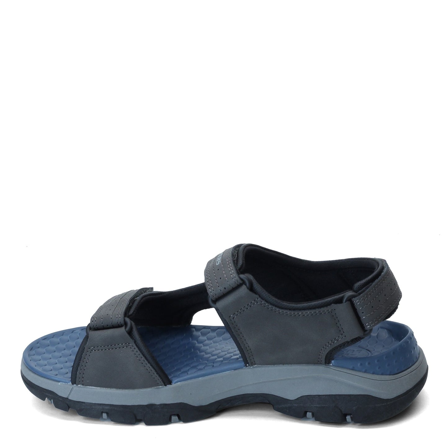 Peltz Shoes Men's Skechers Tresmen Garo Sandal CHARCOAL 204105-CHAR
