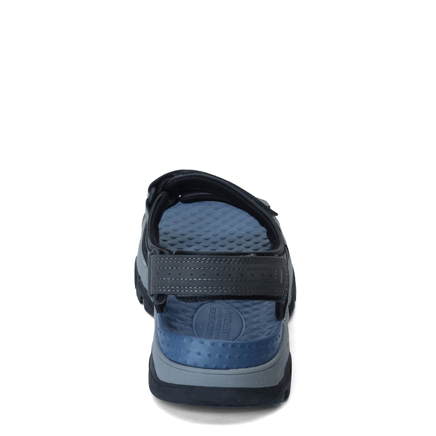 Peltz Shoes Men's Skechers Tresmen Garo Sandal CHARCOAL 204105-CHAR
