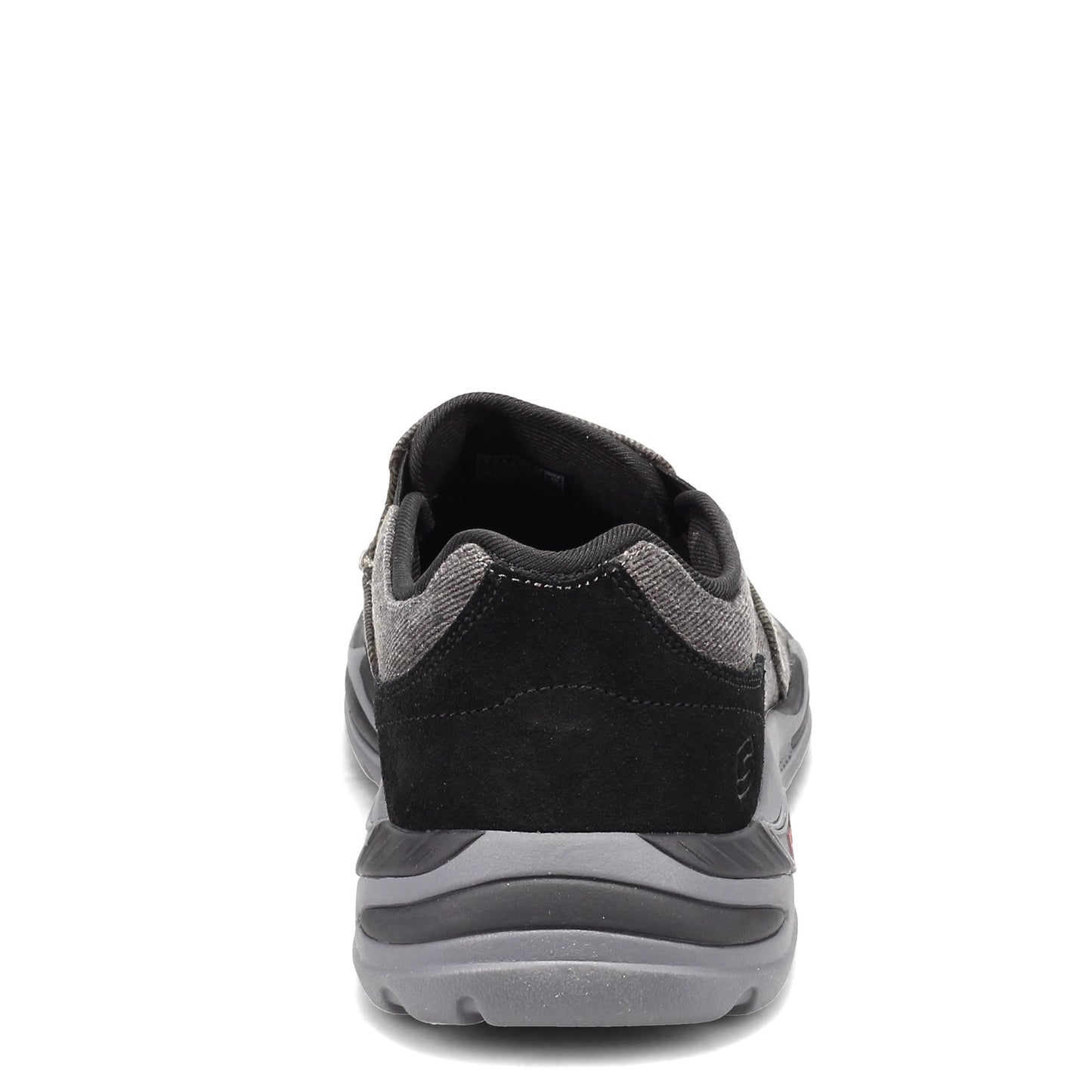 Peltz Shoes Men's Skechers Arch Fit Motley - Rolens Slip-On - Wide Width BLACK 204178WW-BLK