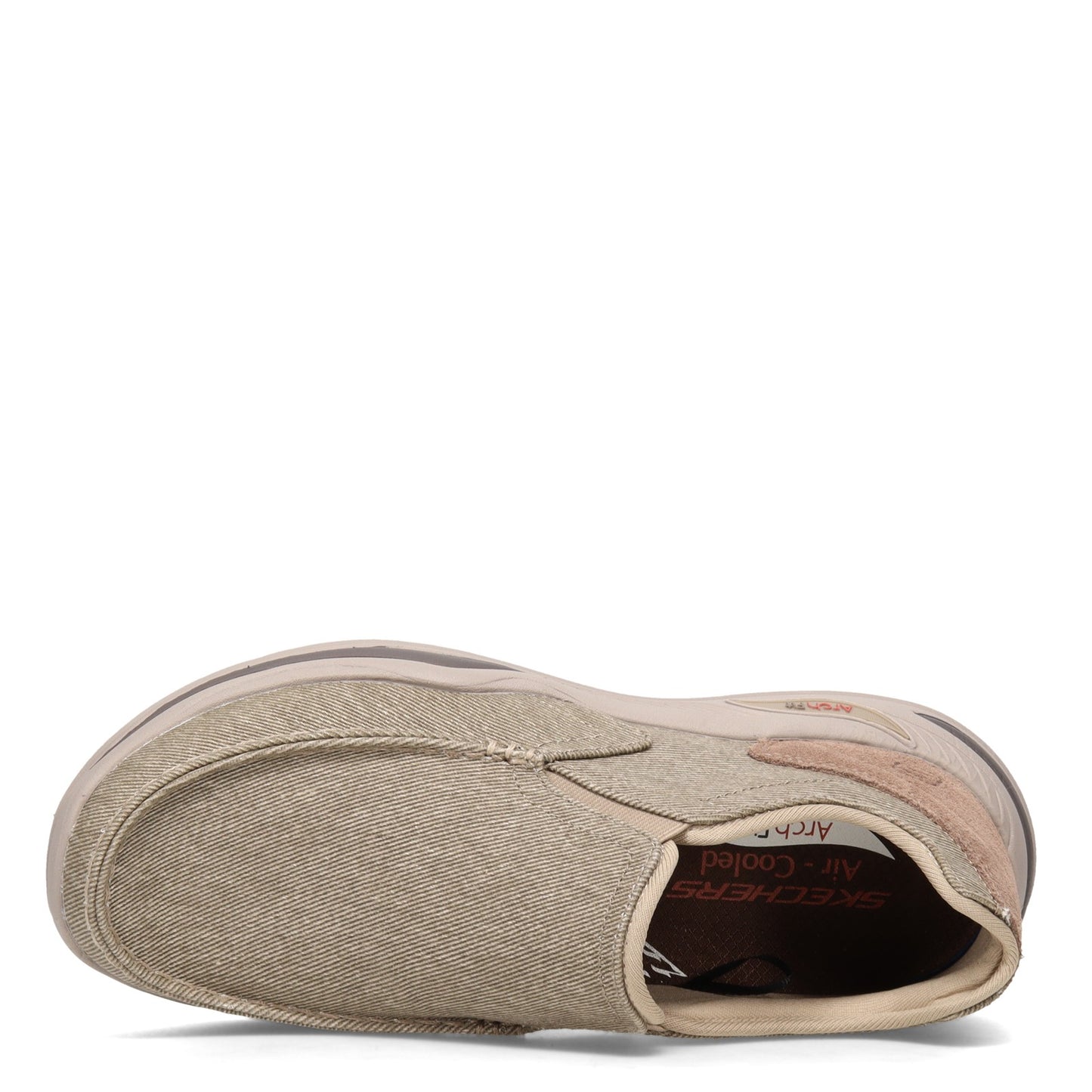 Peltz Shoes Men's Skechers Arch Fit Motley - Rolens Slip-On - Wide Width TAN 204178WW-TAN
