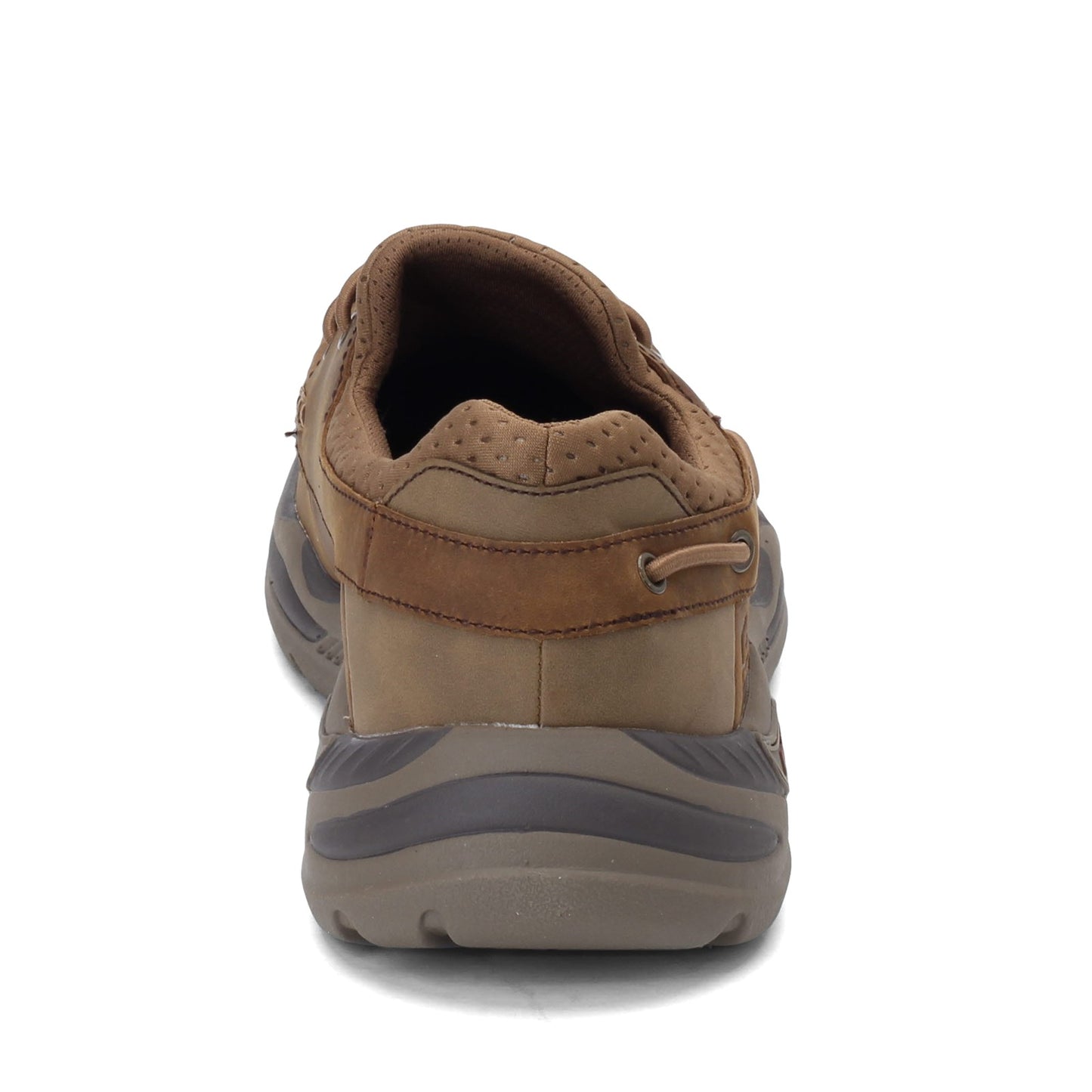 Peltz Shoes Men's Skechers Arch Fit Motley - Hosco Boat Shoe Desert 204179-DSRT