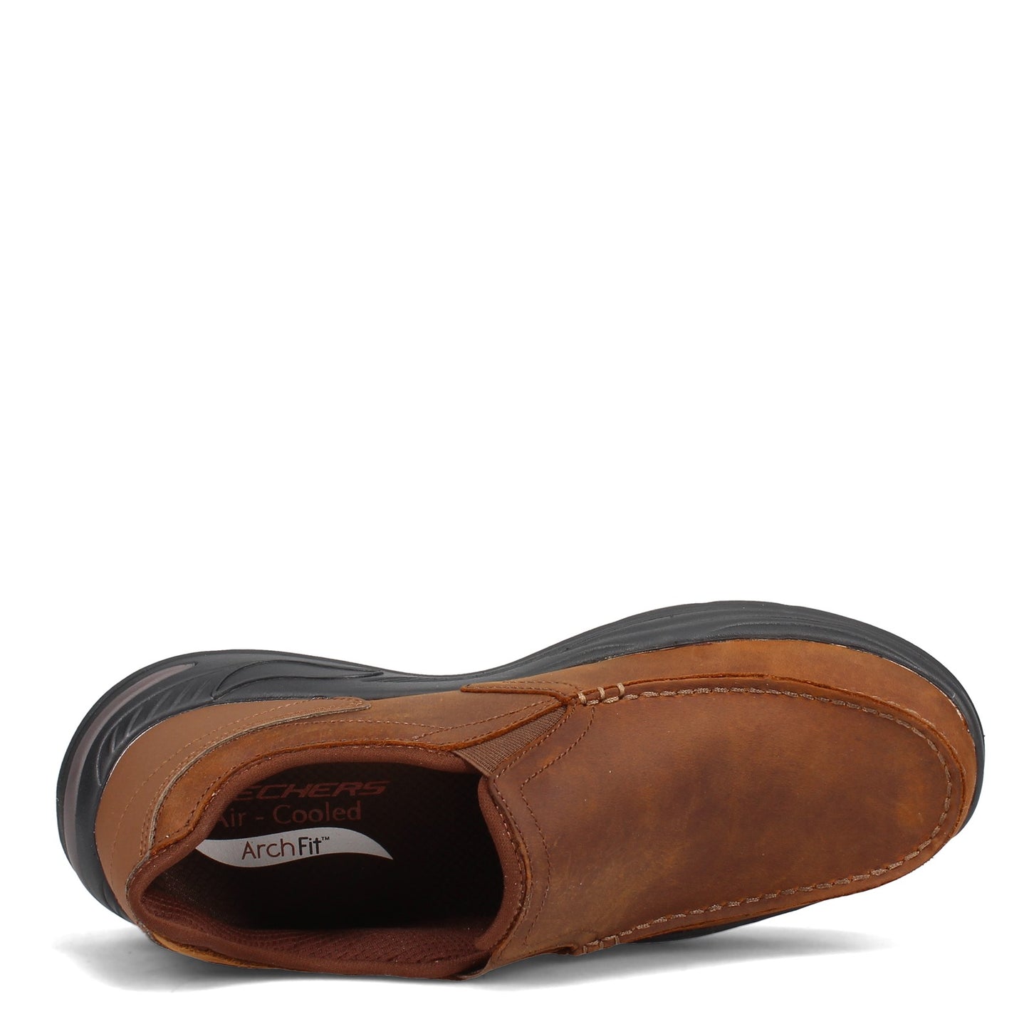 Peltz Shoes Men's Skechers Arch Fit Motley - Hust Slip-On BROWN 204184-CDB