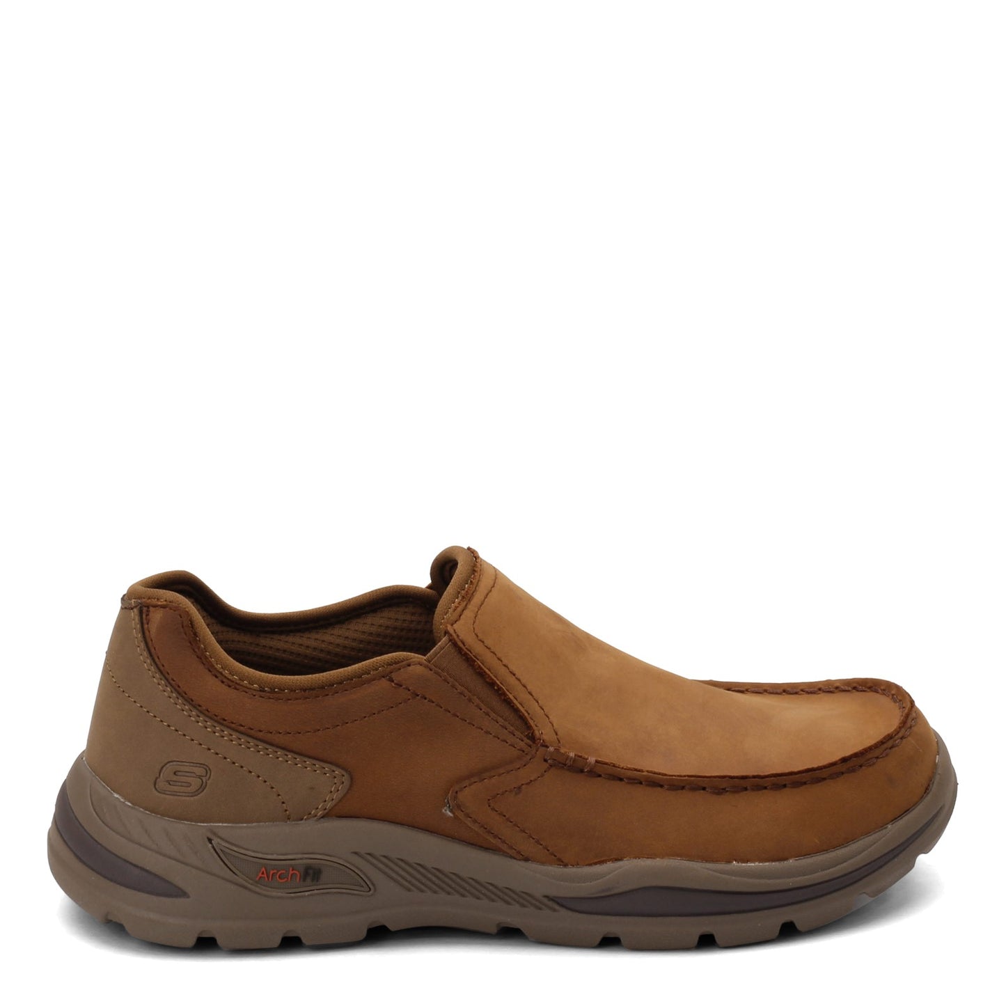 Peltz Shoes Men's Skechers Arch Fit Motley - Hust Slip-On DESERT 204184-DSRT