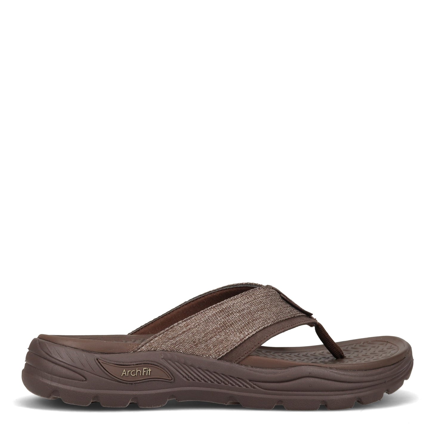 Peltz Shoes Men's Skechers Arch Fit Motley SD - Dolano Sandal - Wide Width CHOCOLATE 204345WW-CHOC