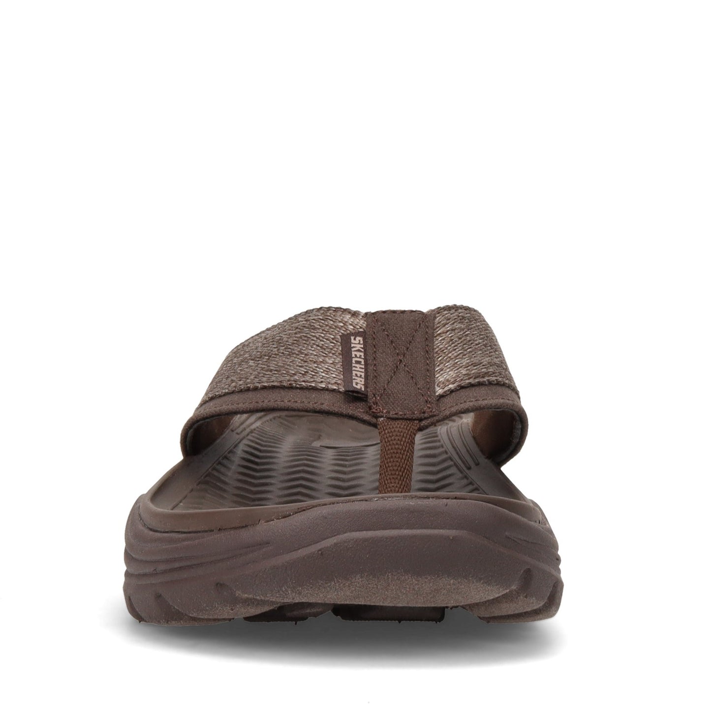 Peltz Shoes Men's Skechers Arch Fit Motley SD - Dolano Sandal - Wide Width CHOCOLATE 204345WW-CHOC